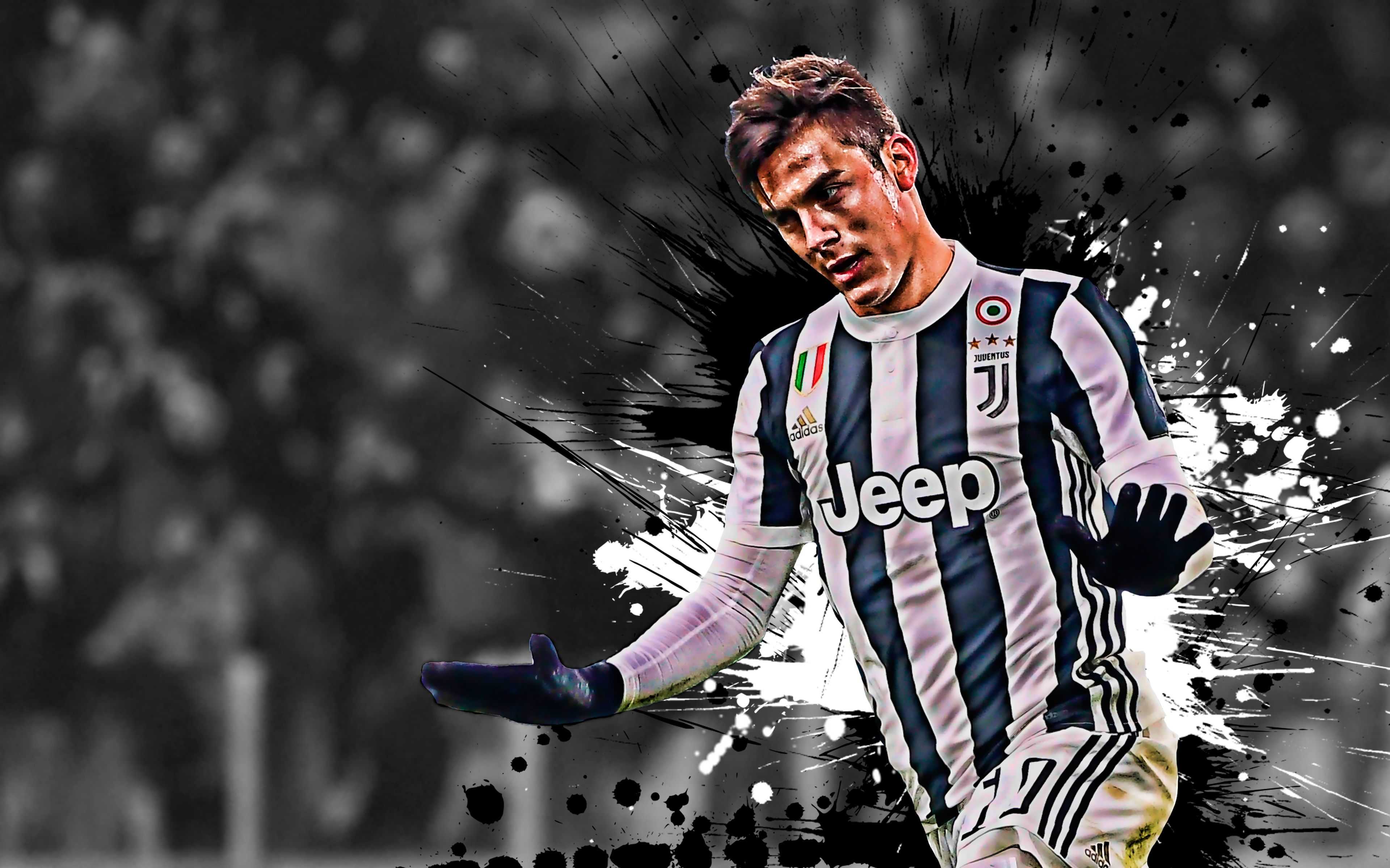 3840x2400 Paulo Dybala Wallpaper 4K Free HD Wallpaper
