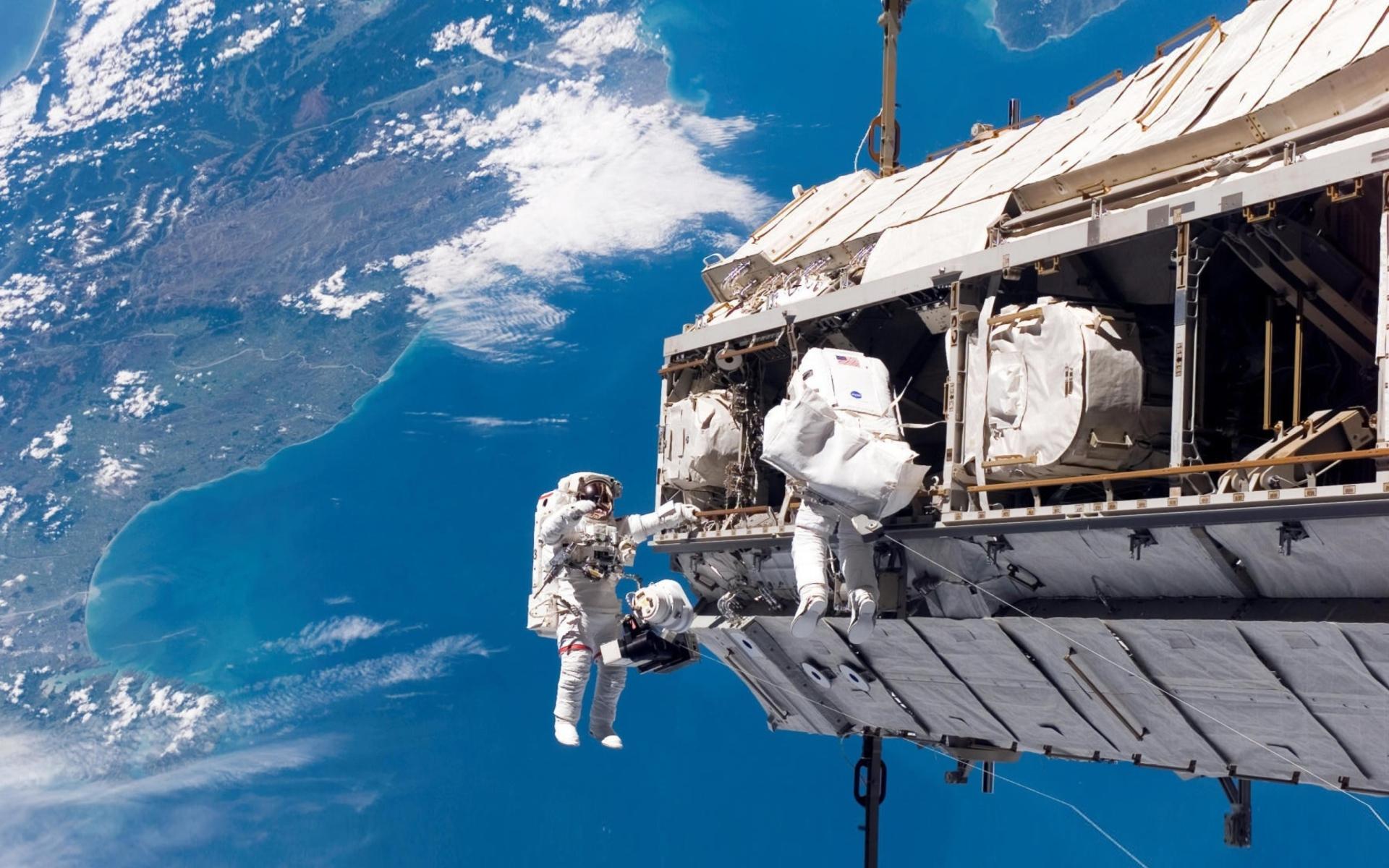 1920x1200 American Astronaut Wallpaper for Widescreen Desktop PC 1920x1080 Full HD