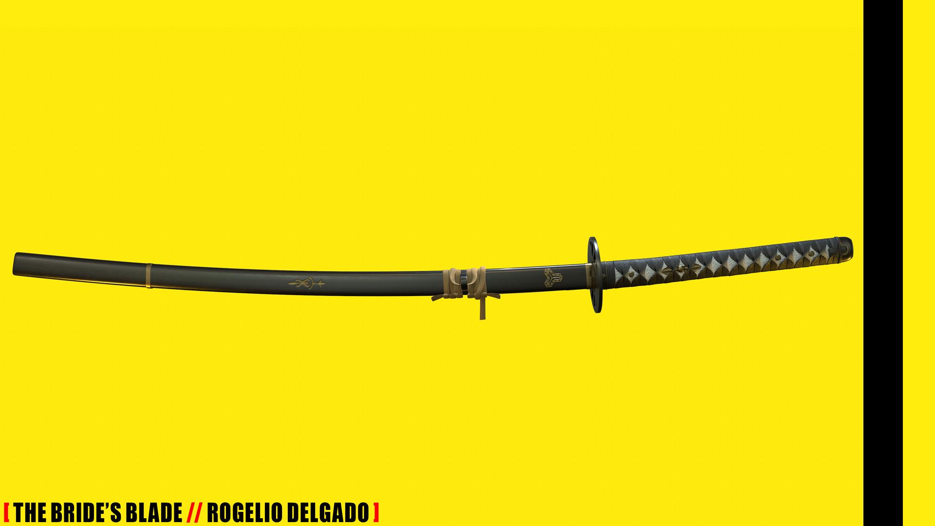 1920x1080 The Bride's Blade aka Hattori Hanzo's Final Katana from KILL BILL, Rogelio Delgado
