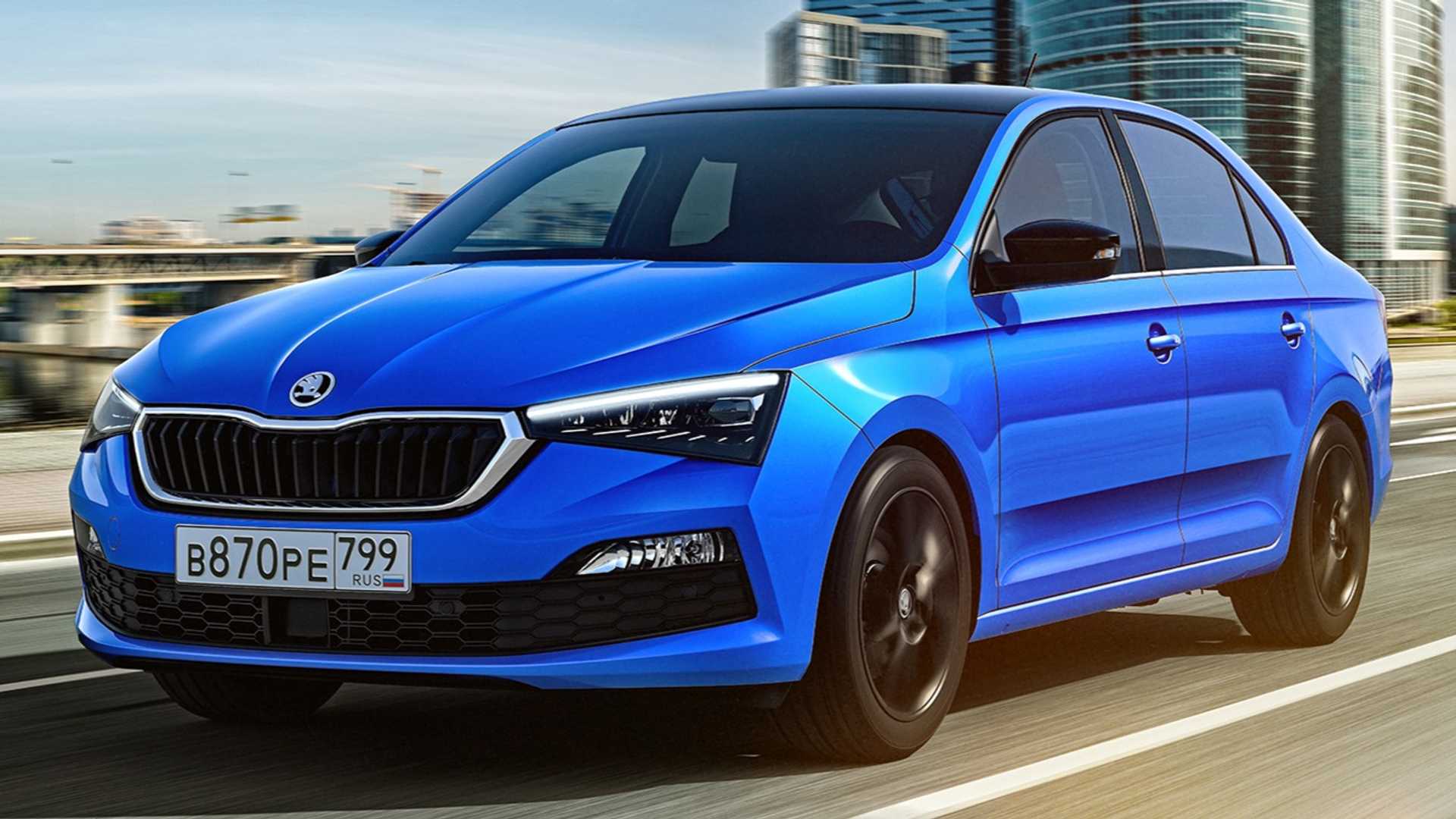 1920x1080 Skoda Rapid Revealed With Strong Scala Design Cues