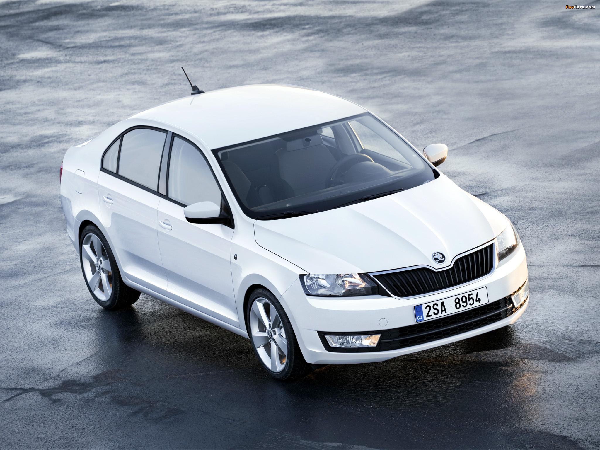 2048x1536 Škoda Rapid 2012 wallpaper (2048x1536)