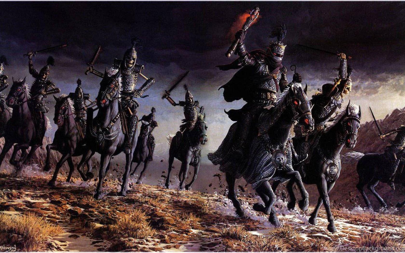 1680x1050 Knights Artwork Medieval Wallpaper Desktop Background