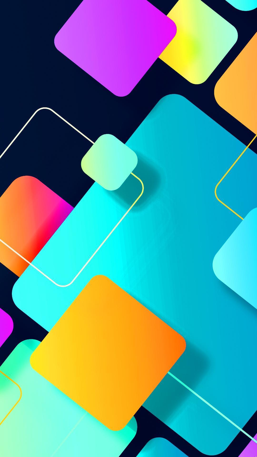 1080x1920 Color Block APUS Live Wallpaper for Android