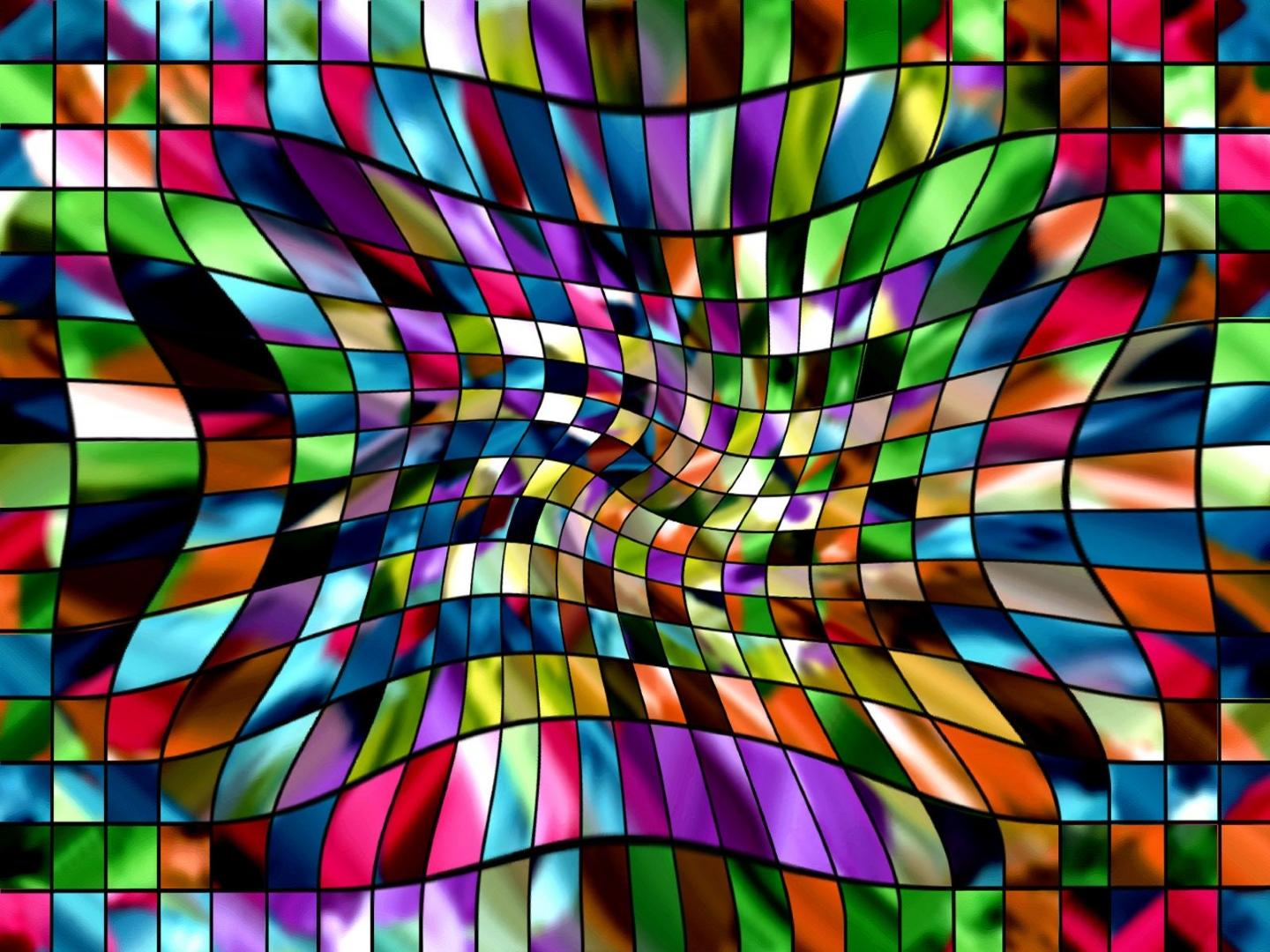 1440x1080 Colorful Blocks Wallpaper And Background Image Id166810