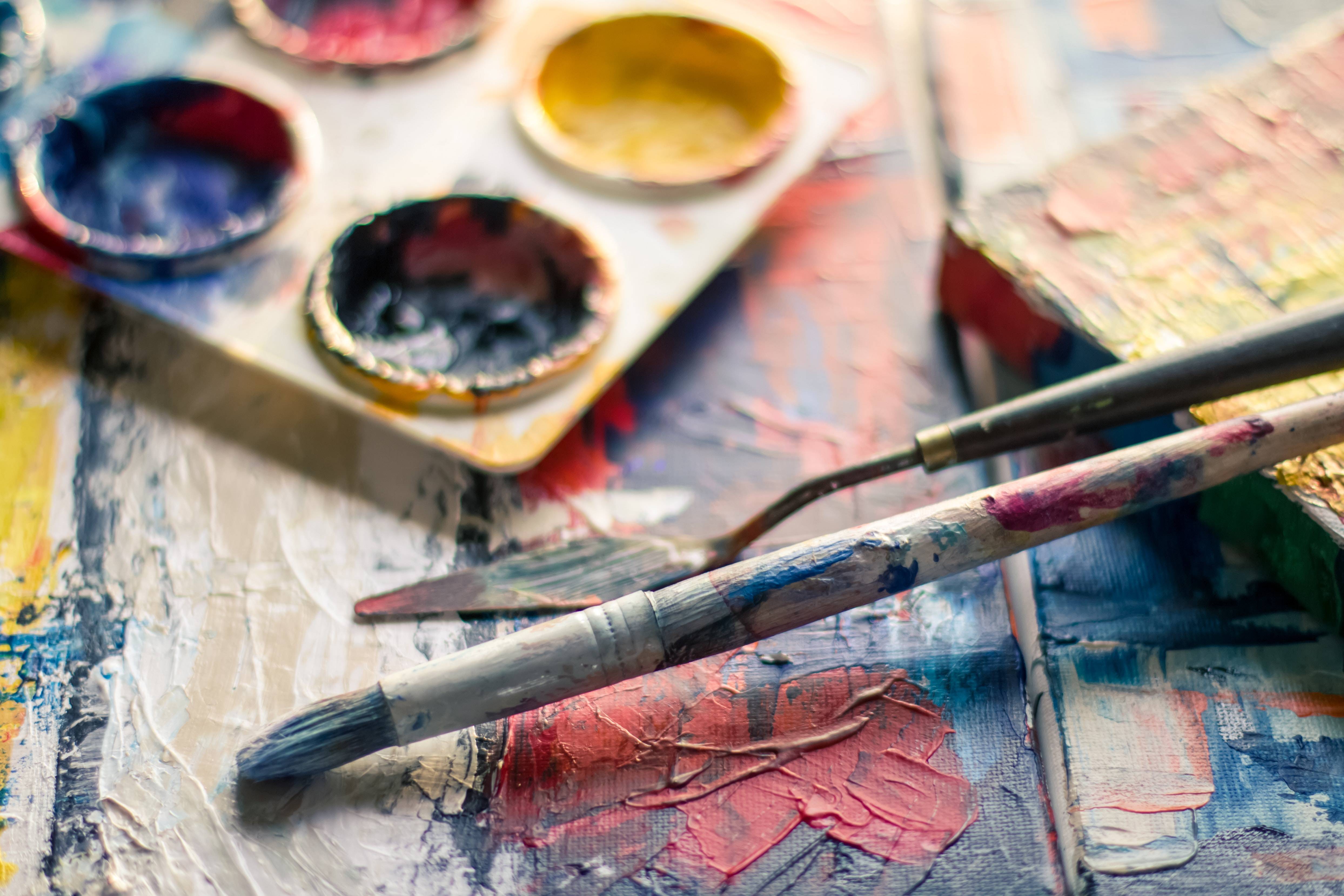 4975x3317 Free Image : watercolor paint, ink, art, painting, visual arts, writing implement, palette 4975x3317