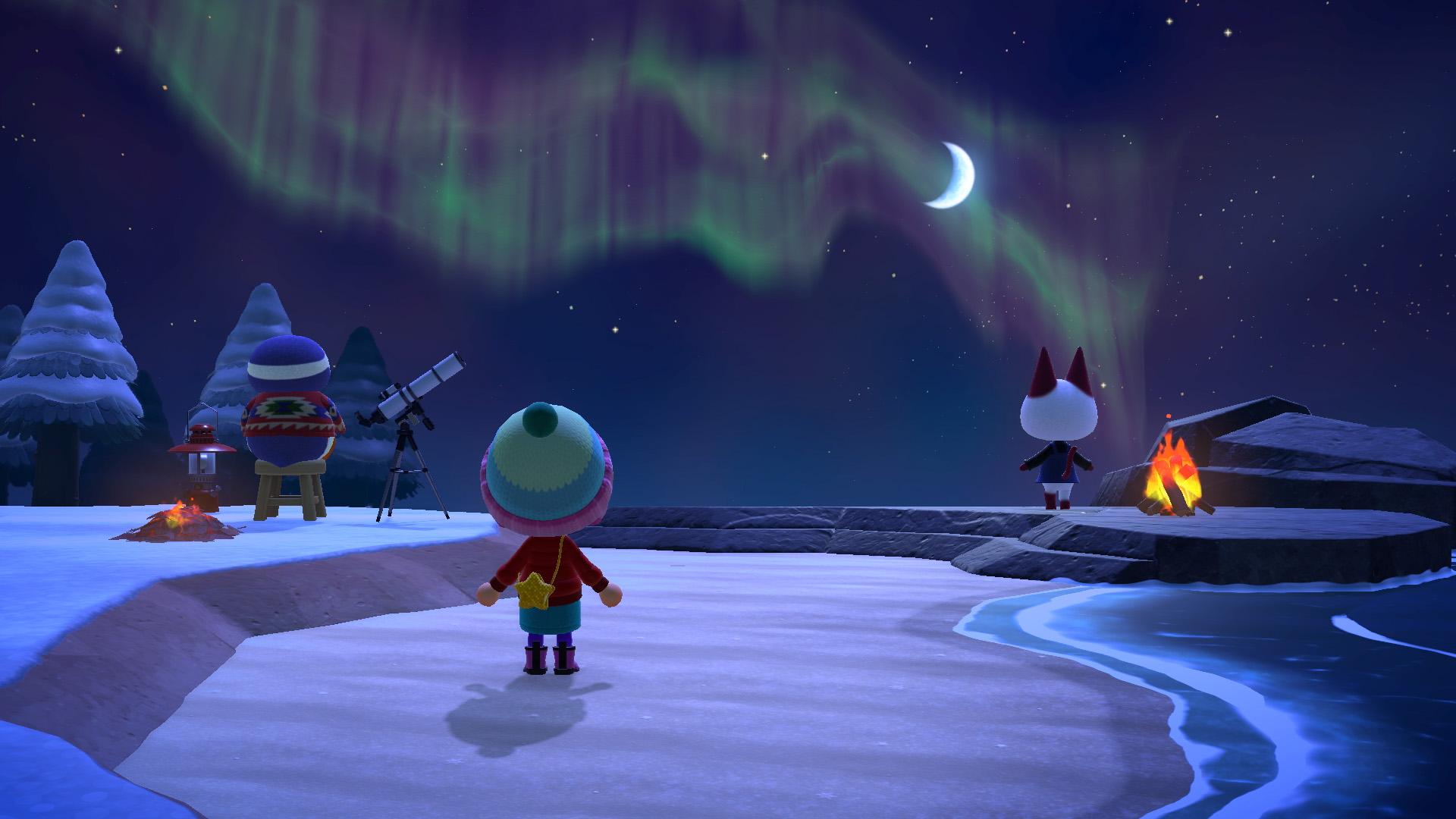 1920x1080 Get Your Limited Time Aurora Wall Or Sunflower Rug In Animal Crossing: New Horizons This Month Crossing World
