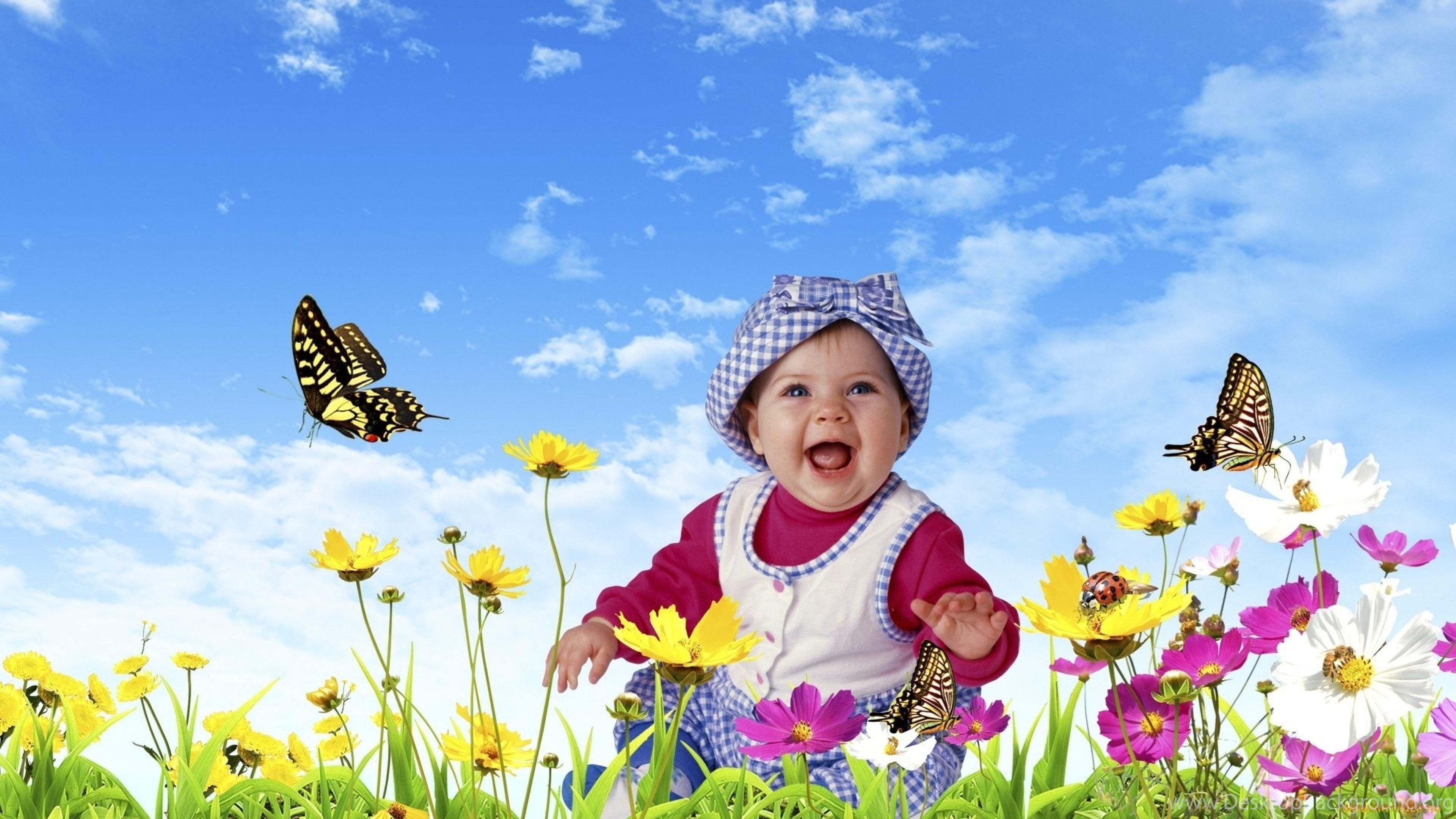 3840x2160 Download Wallpaper 3840x2160 Child, Nature, Boy, Smile, Happy, Sky. Desktop Background