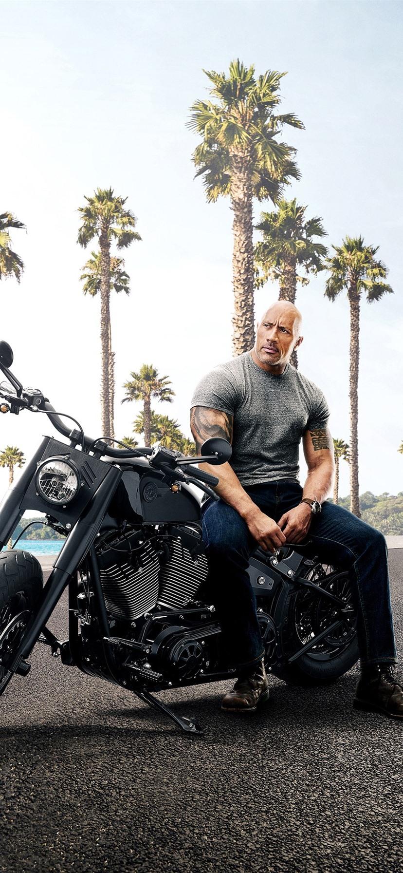 828x1792 Dwayne Johnson, Jason Statham, Fast And Furious 8 1080x1920 IPhone 8 7 6 6S Plus Wallpaper, Background, Picture, Image