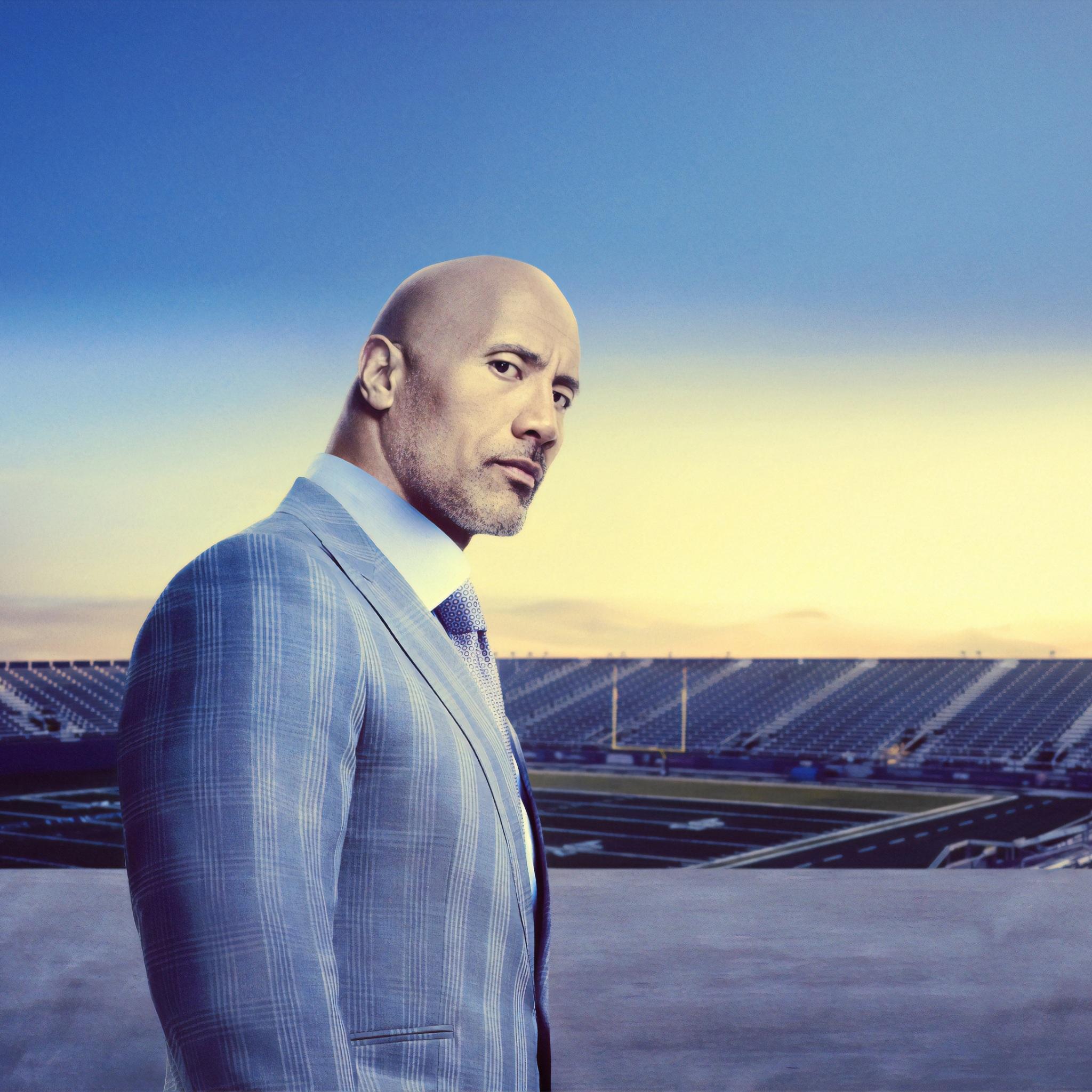 2048x2048 Wallpaper 4k Dwayne Johnson In Ballers Tv Series Wallpaper