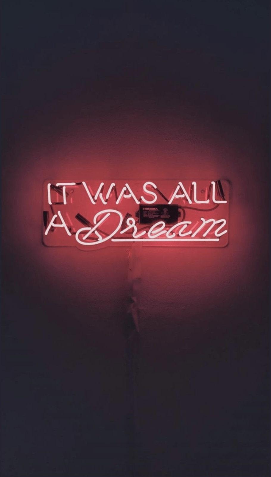 910x1600 It Was All A Dream Wallpaper Free HD Wallpaper