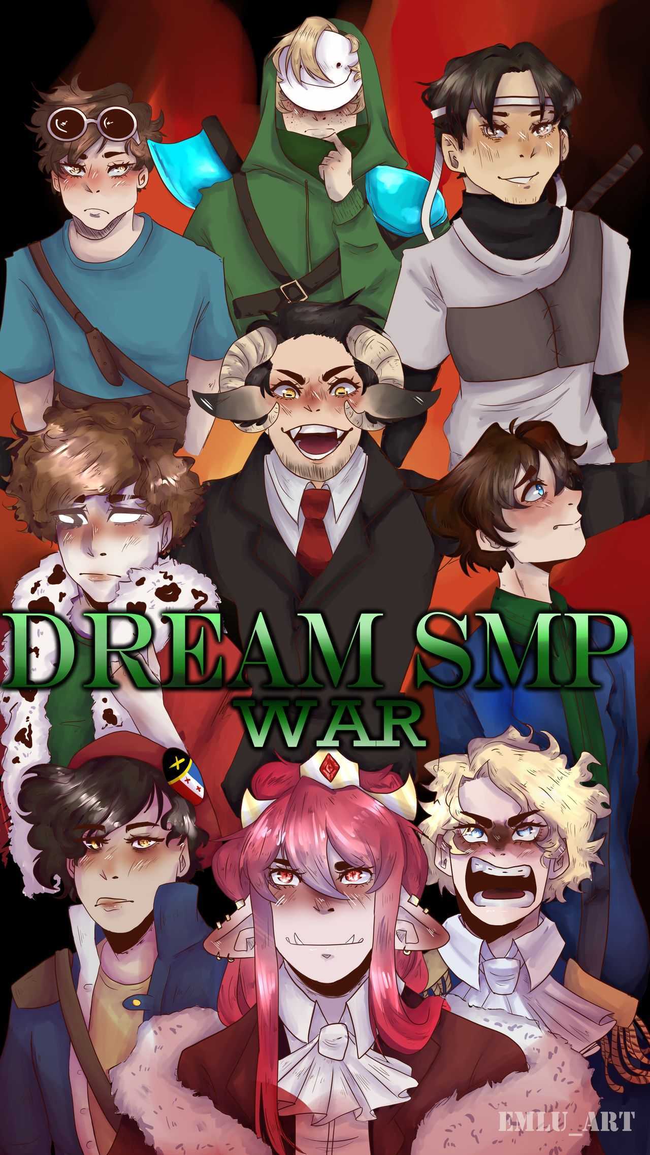 1280x2276 Dream SMP Wallpaper
