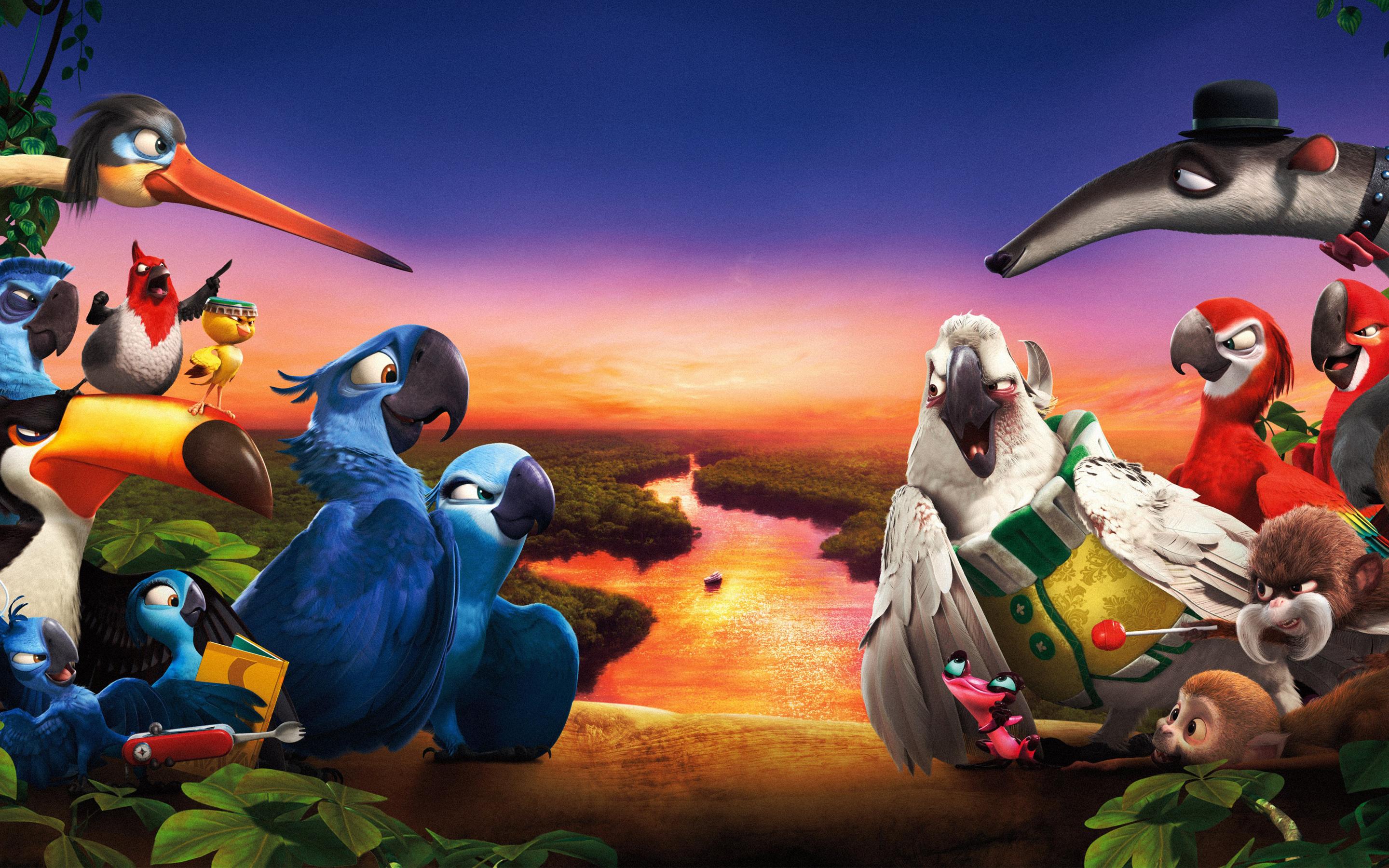 2880x1800 Download Movie Rio 2 HD Wallpaper