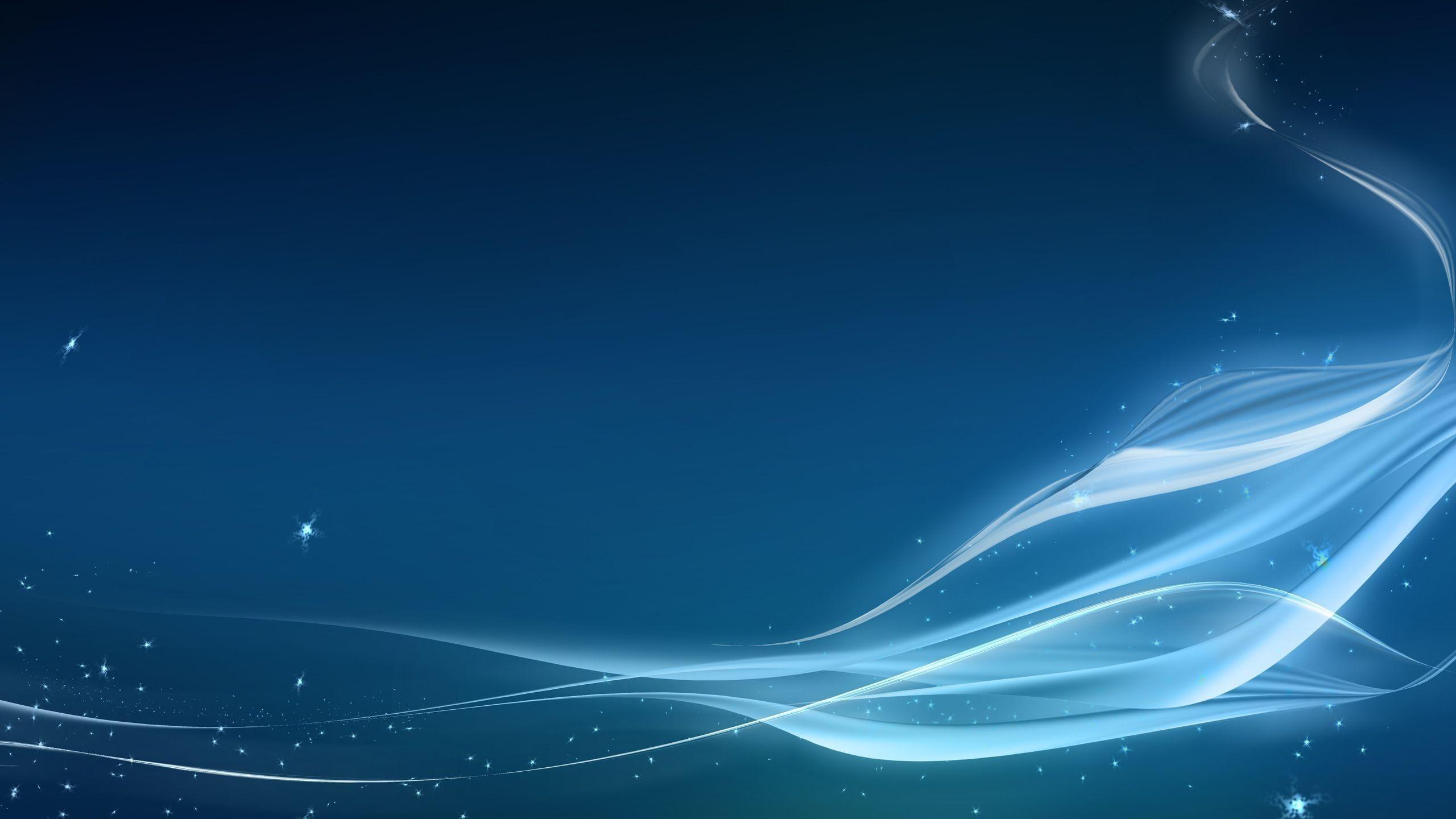 2560x1440 Blank Blue Wallpaper