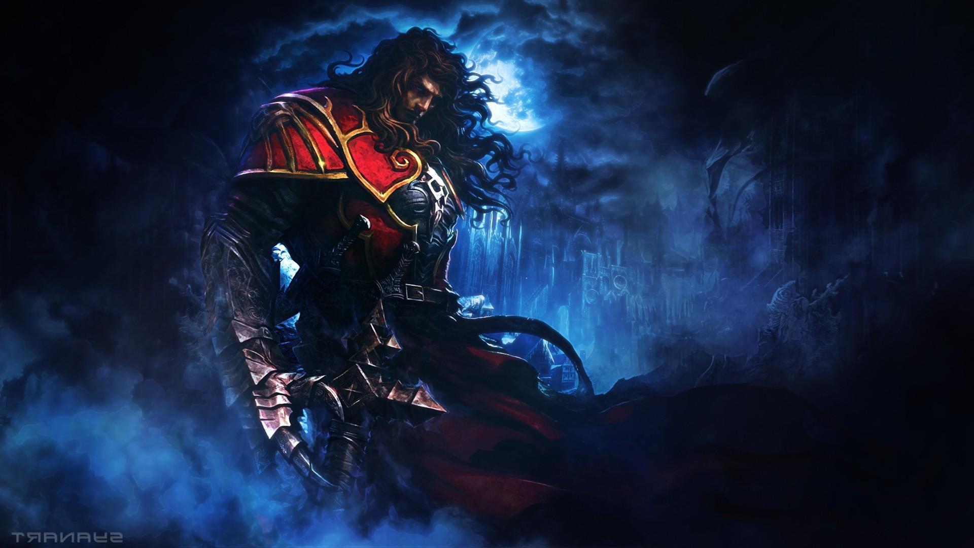 1920x1080 Castlevania, Castlevania: Lords Of Shadow, Video Games, Fantasy Art, Gabriel Belmont, Night, Smoke, Armor Wallpaper HD / Desktop and Mobile Background