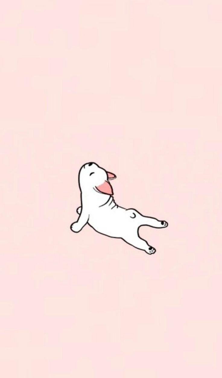 736x1254 Cute Dog Stretching Wallpaper the pin for the most adorable pawtastic fur baby apparel! You'. Dog wallpaper iphone, Wallpaper iphone cute, Cartoon wallpaper
