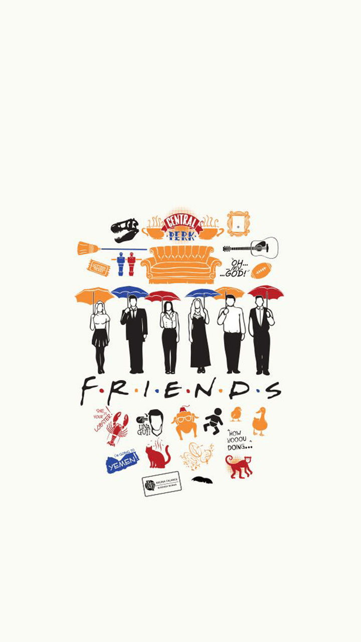 Friends TV iPhone Wallpapers - Top Free Friends TV iPhone Backgrounds ...
