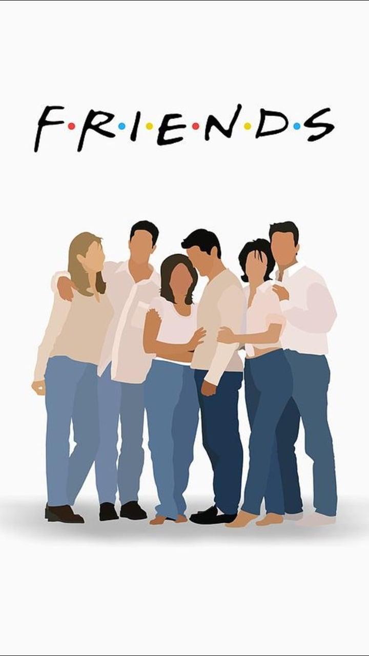 720x1280 Image About Friends In Tv Show Wallpaper By Öykü Tv Show Friends Minimalist Poster