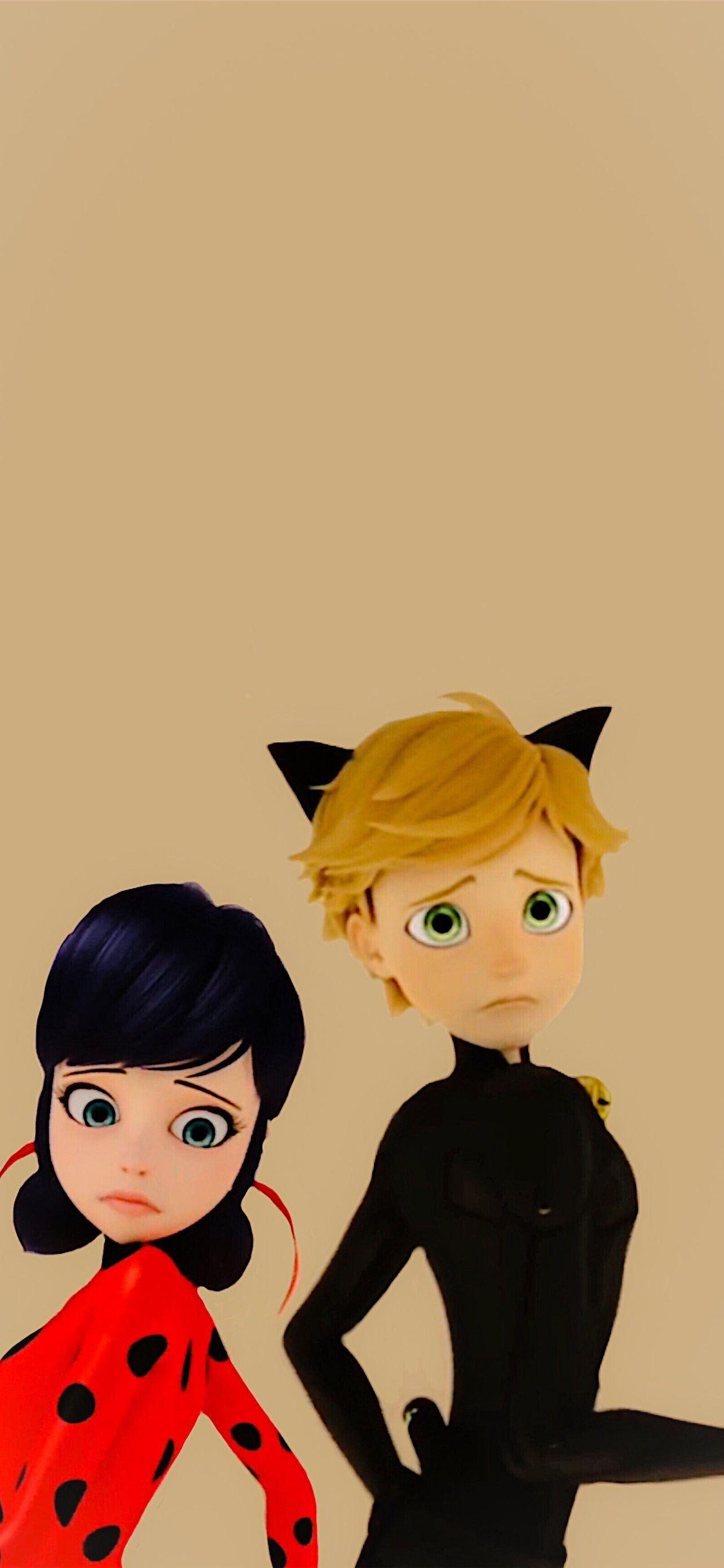 1284x2778 miraculous tales of ladybug cat noir iPhone Wallpaper Free Download