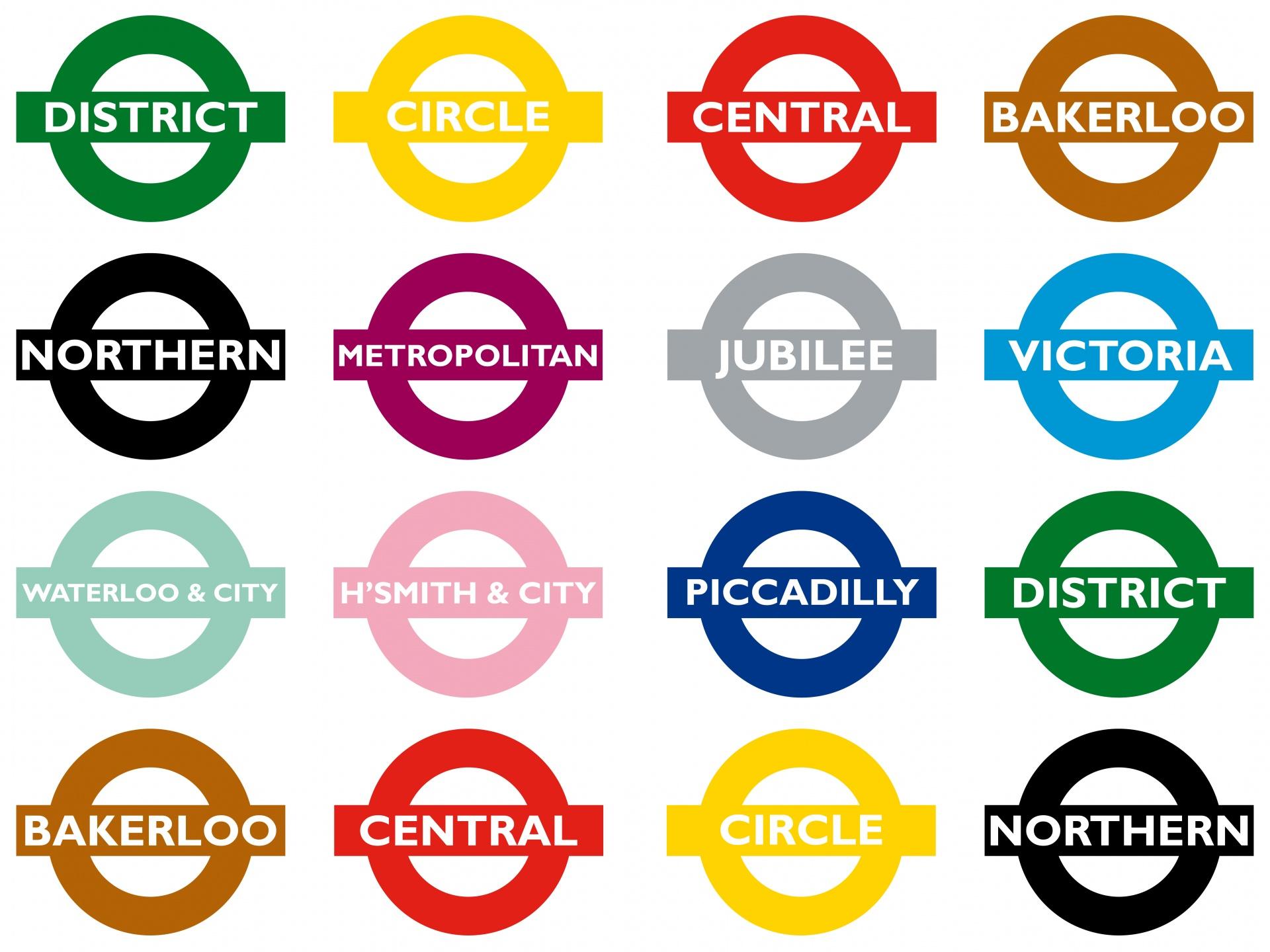 1920x1440 London, underground, tube, signs, wallpaper