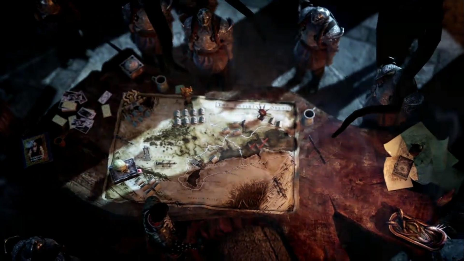 1920x1080 Dragon Age Inquisition: the map Desktop wallpaper 1920x1080