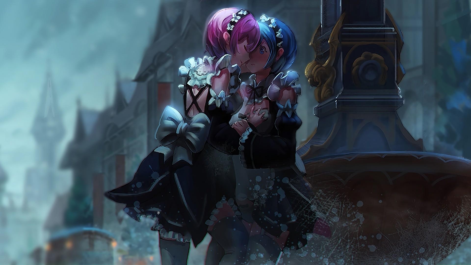 1920x1080 Anime Gamer Girl Wallpaper