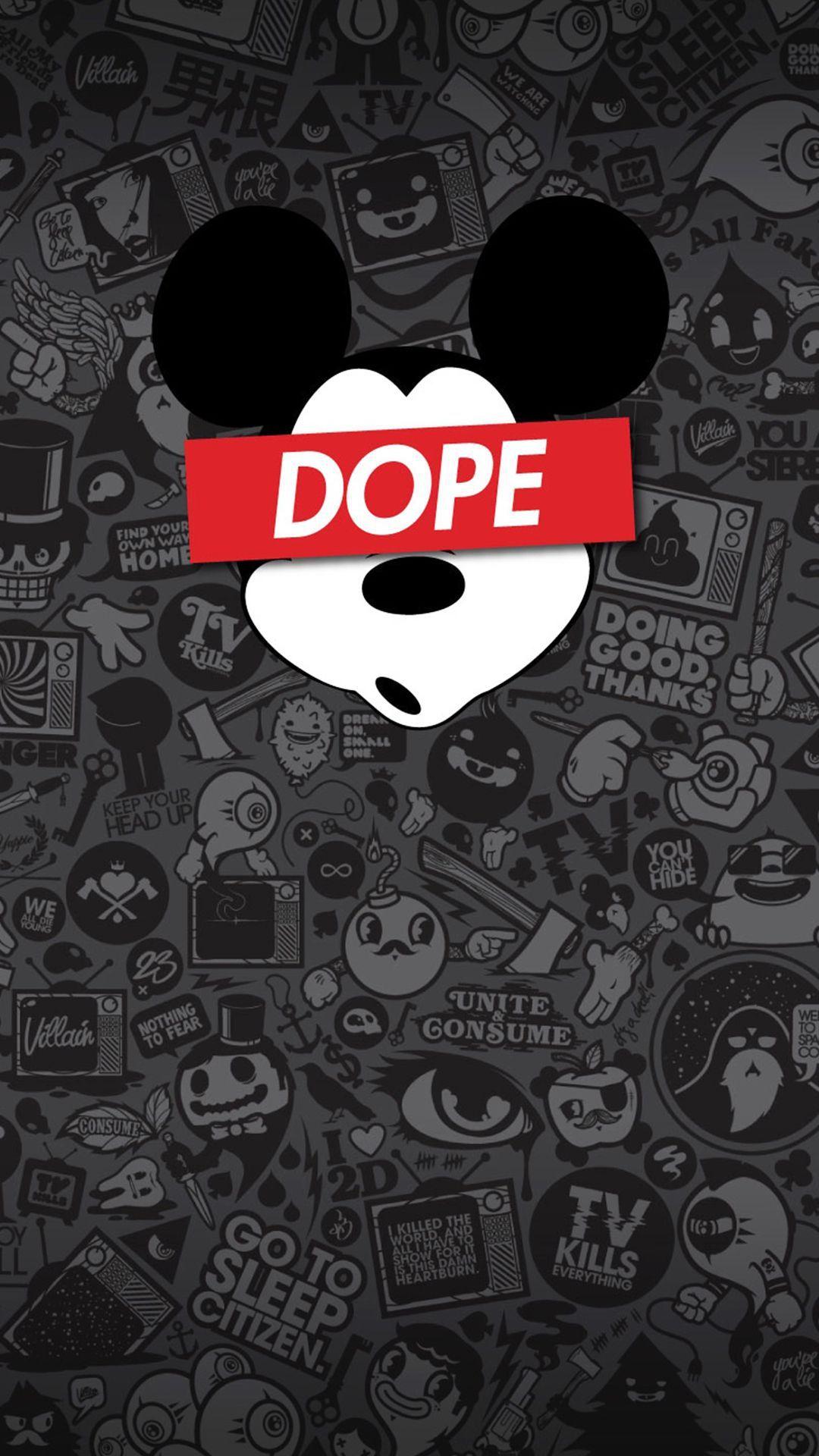 Dope Mickey Mouse Wallpapers - Top Free Dope Mickey Mouse Backgrounds -  WallpaperAccess