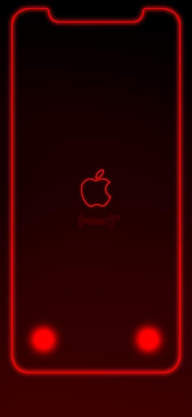 640x1388 Custom iPhone XR Product Red wallpaper I whipped up. Apple logo wallpaper iphone, Apple wallpaper iphone, Wallpaper iphone cute