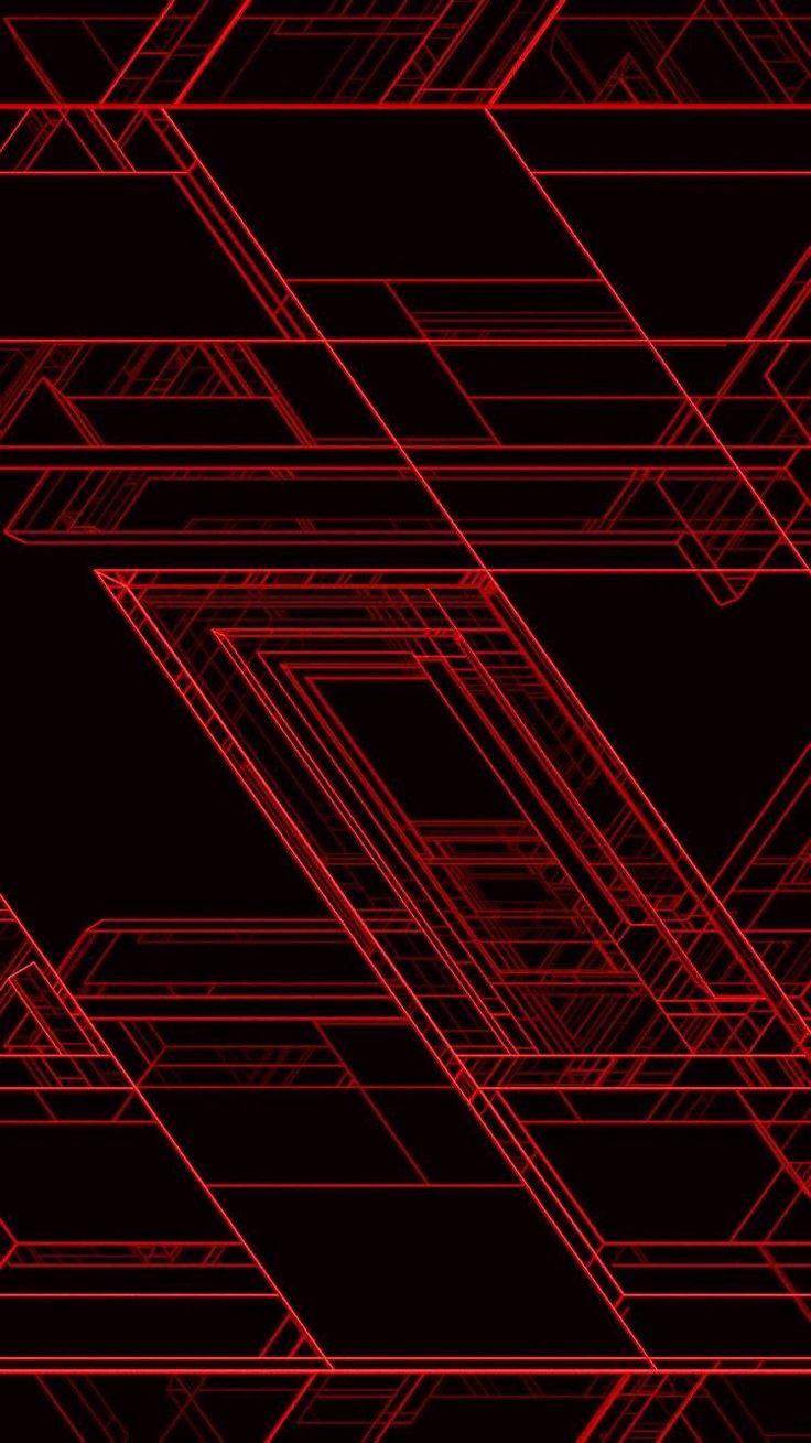 736x1309 The perfect wallpaper for PRODUCT RED iPhones!. Perfect wallpaper, Cool wallpaper for phones, Geometric poster design