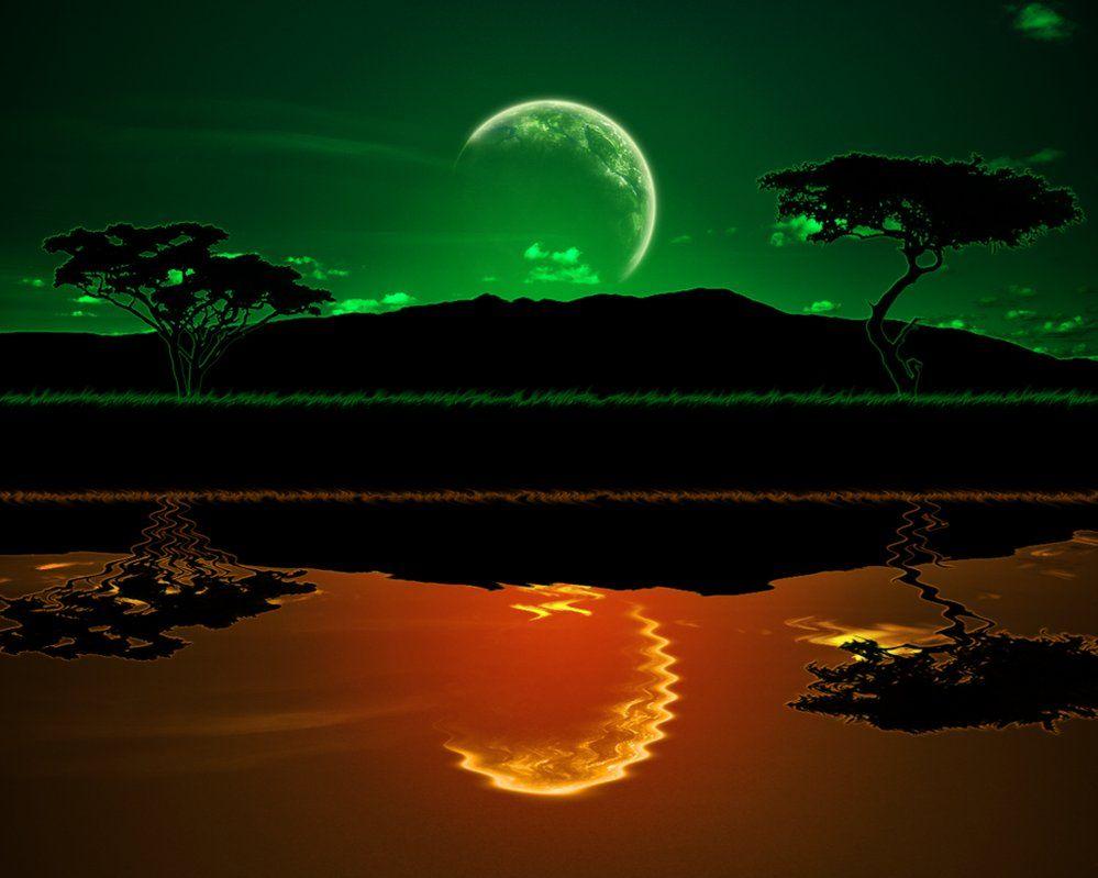 999x799 African Sunset Two. [wallpaper]. African sunset, Sunset wallpaper, Nature wallpaper