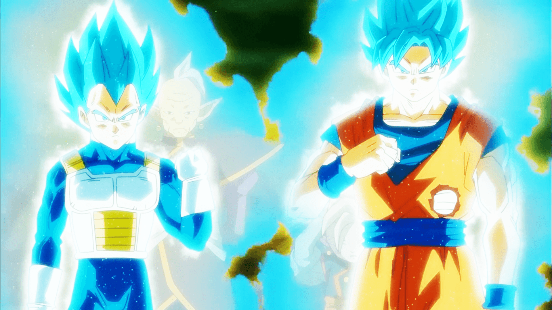 𝑮𝒐𝒌𝒖 𝒚 𝑽𝒆𝒈𝒆𝒕𝒂 𝑺𝒔𝒋 𝒃𝒍𝒖𝒆 - Wallpaper HD Gohan Súper  saiyajin fase 2 Rage #SuperVegettoBlue