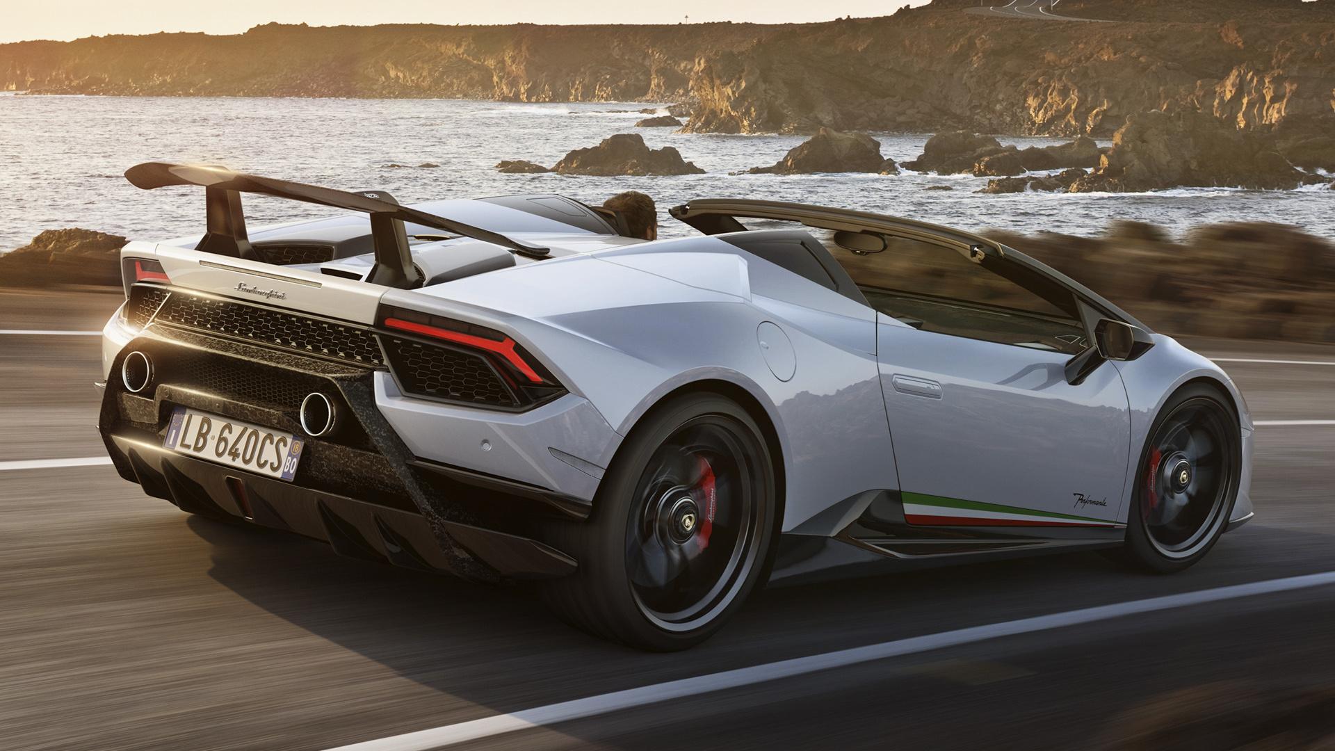 1920x1080 Lamborghini Huracan Performante Spyder and HD Image