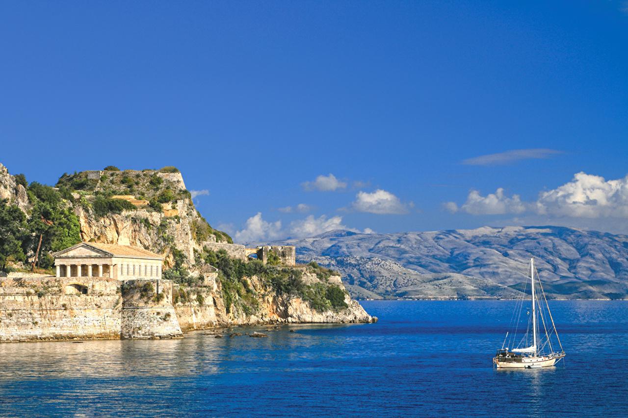 1280x853 Free download Wallpaper Greece Corfu Sea Rock Nature mountain Sky Coast [1280x853] for your Desktop, Mobile & Tablet. Explore Corfu Wallpaper. Corfu Wallpaper