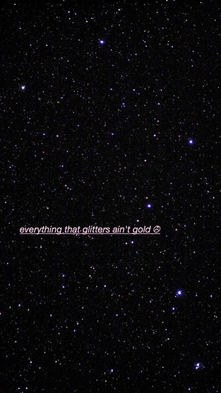 719x1280 Aesthetic Black Galaxy Wallpaper