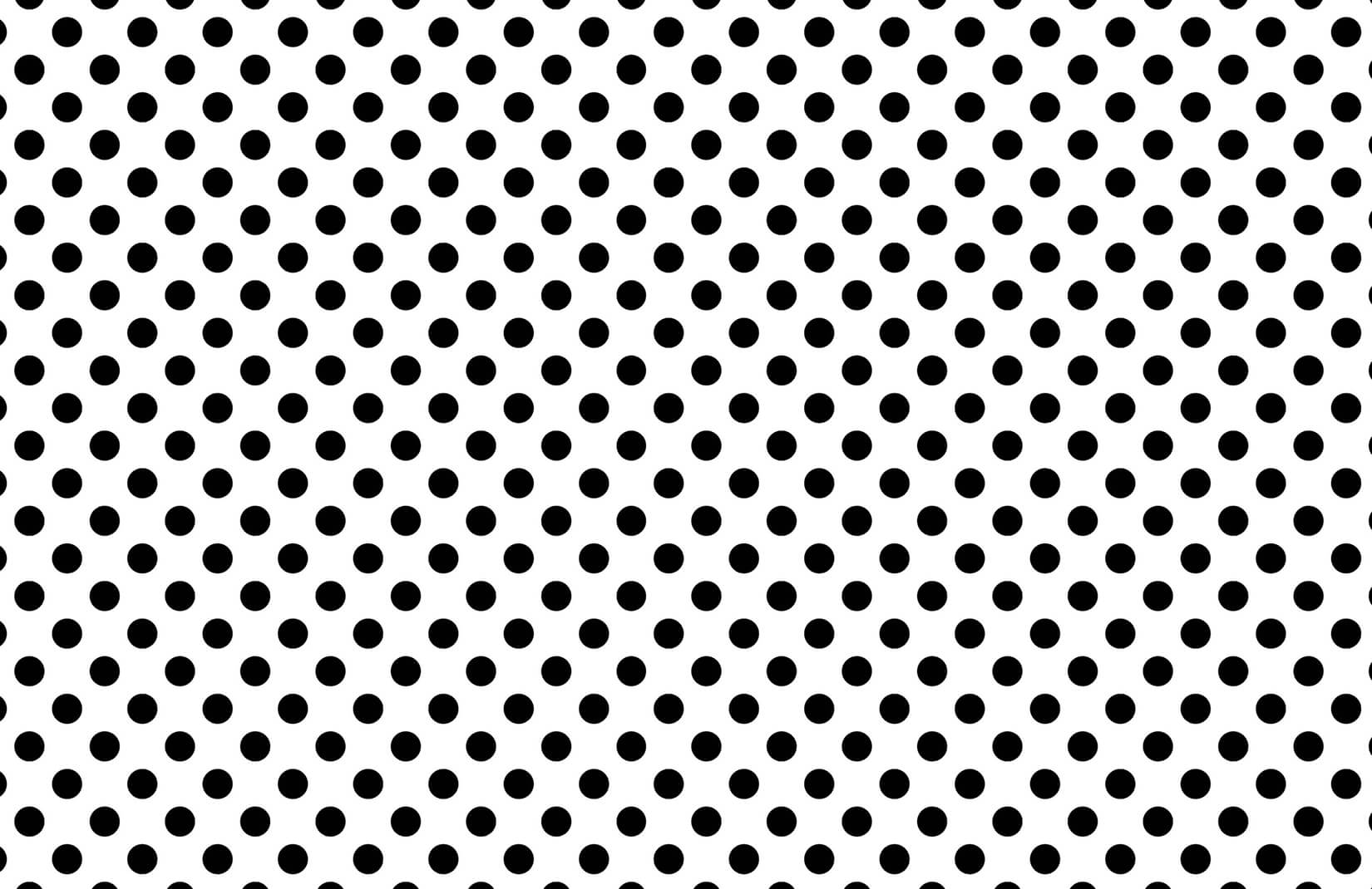 1650x1070 Black Polka Dots Wallpaper Mural