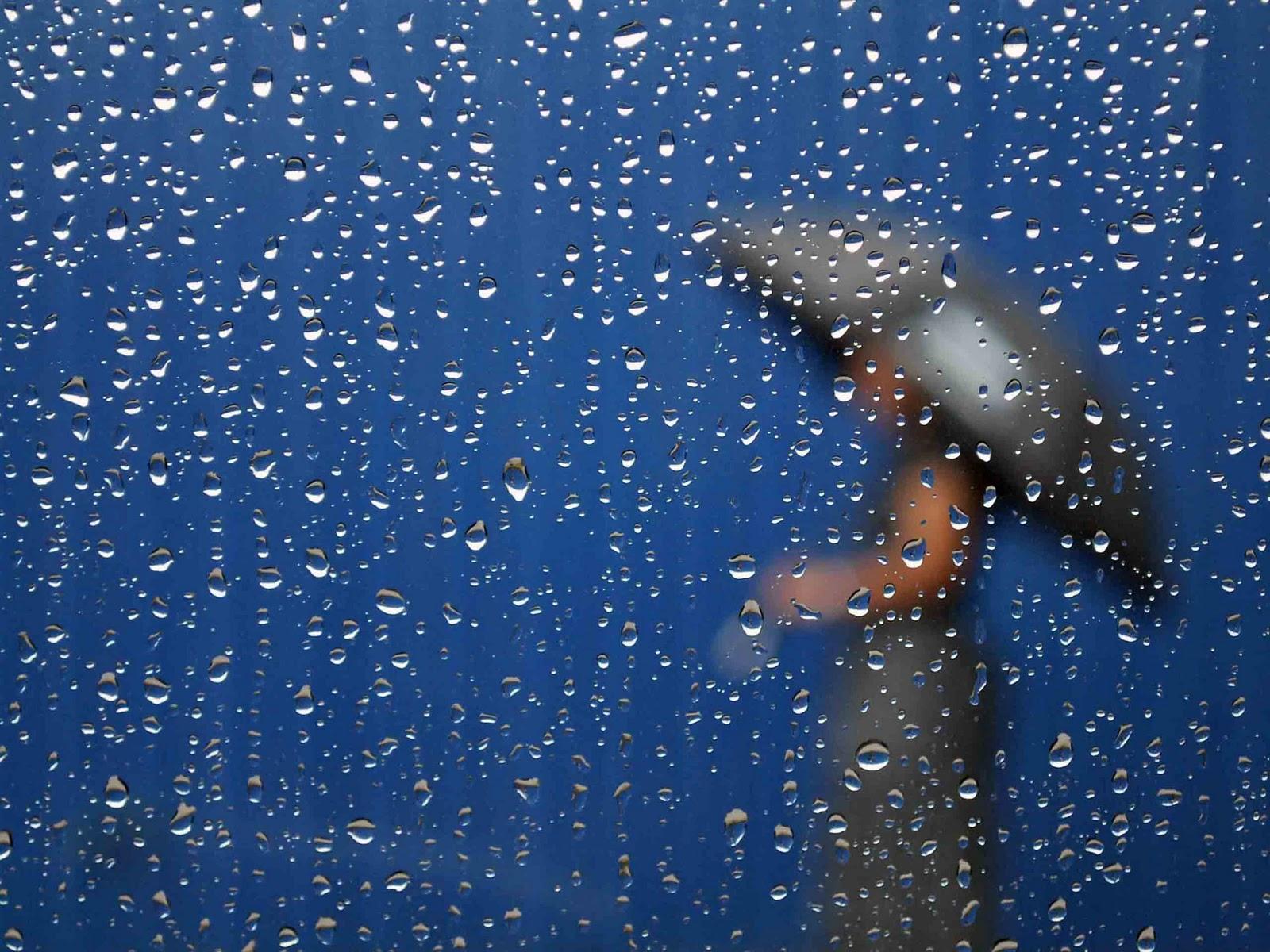 1600x1200 Woman In The Rain Background For PowerPoint PPT Templates