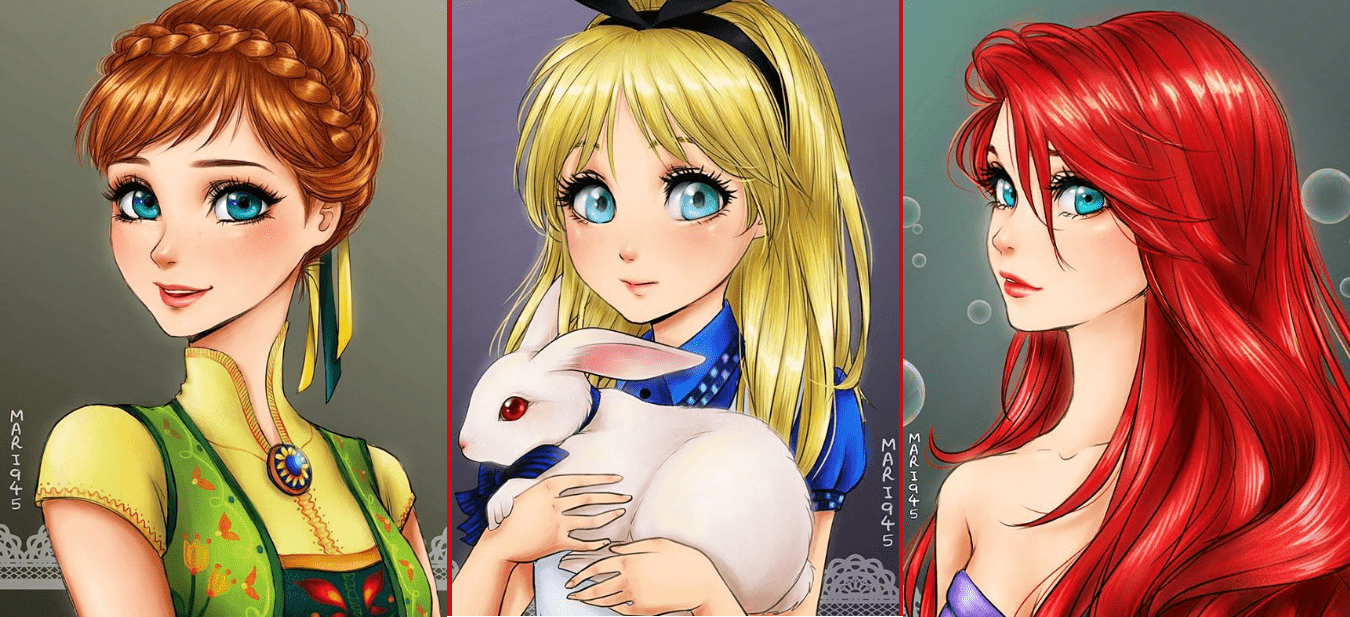 1350x617 Disney Princesses get stunning anime makeovers from Pakistani fan artist 【 Pics】. SoraNews24 -Japan News