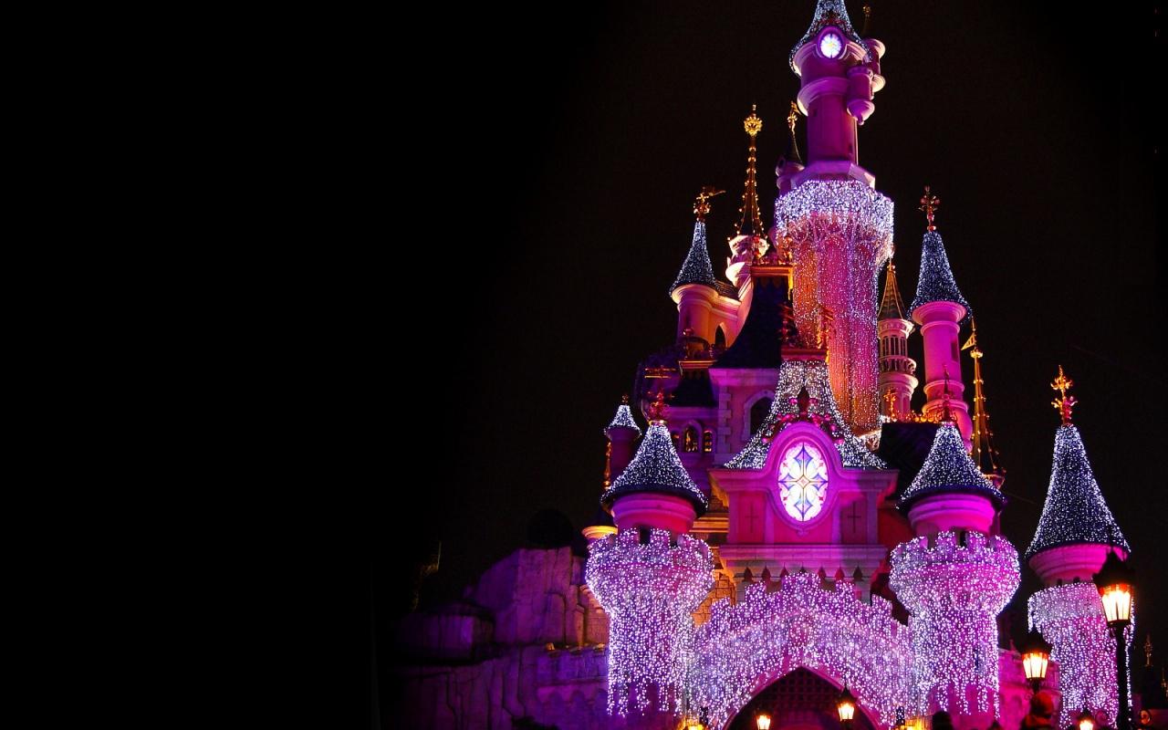 1280x800 Disney Castle desktop PC and Mac wallpaper