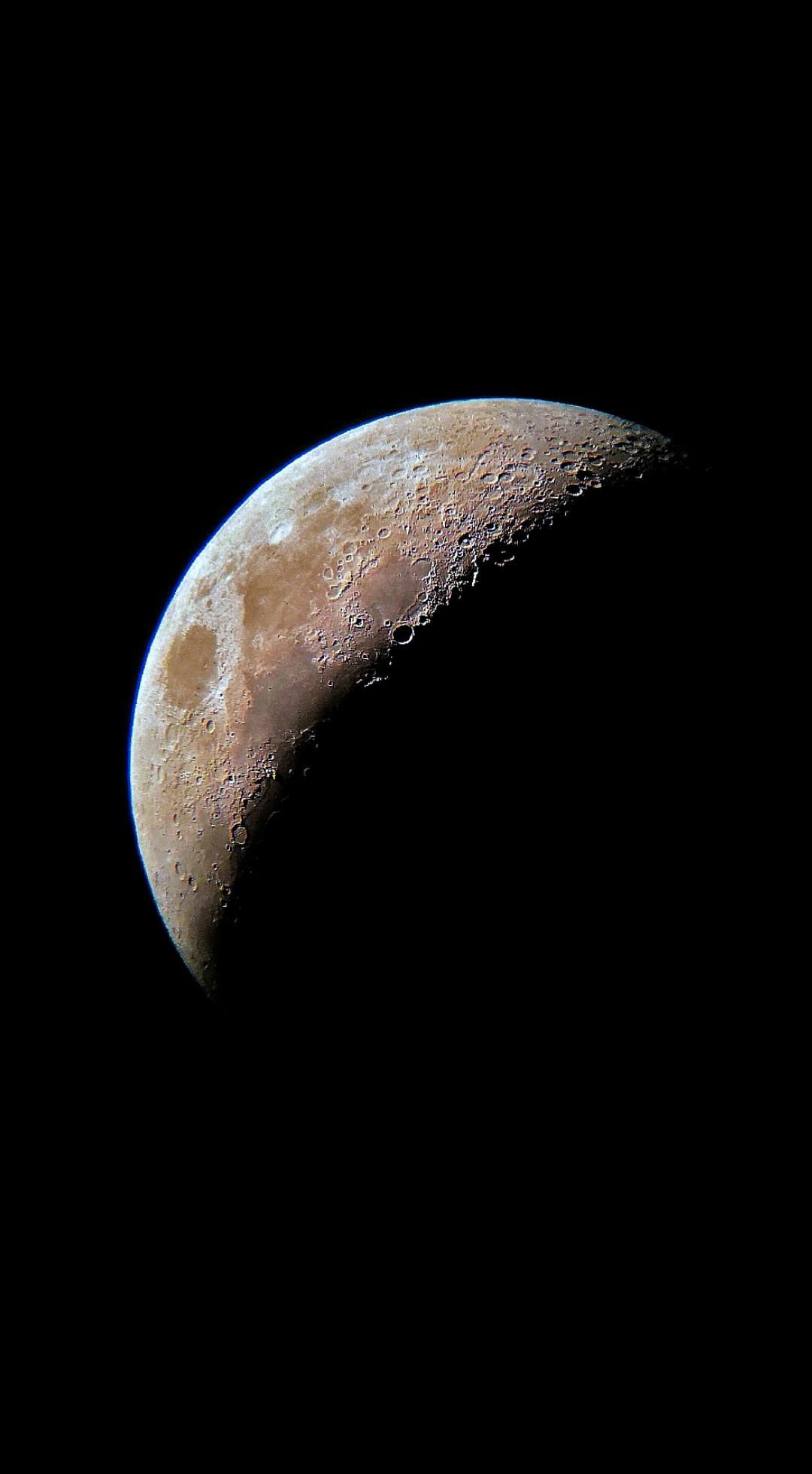 1080x1960 Moon Wallpaper 4K For Tech