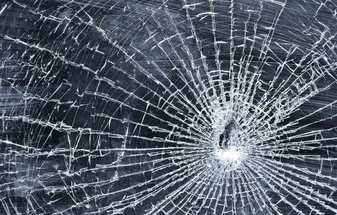 1332x850 Wallpaper glass, cracked, web image for desktop, section текстуры