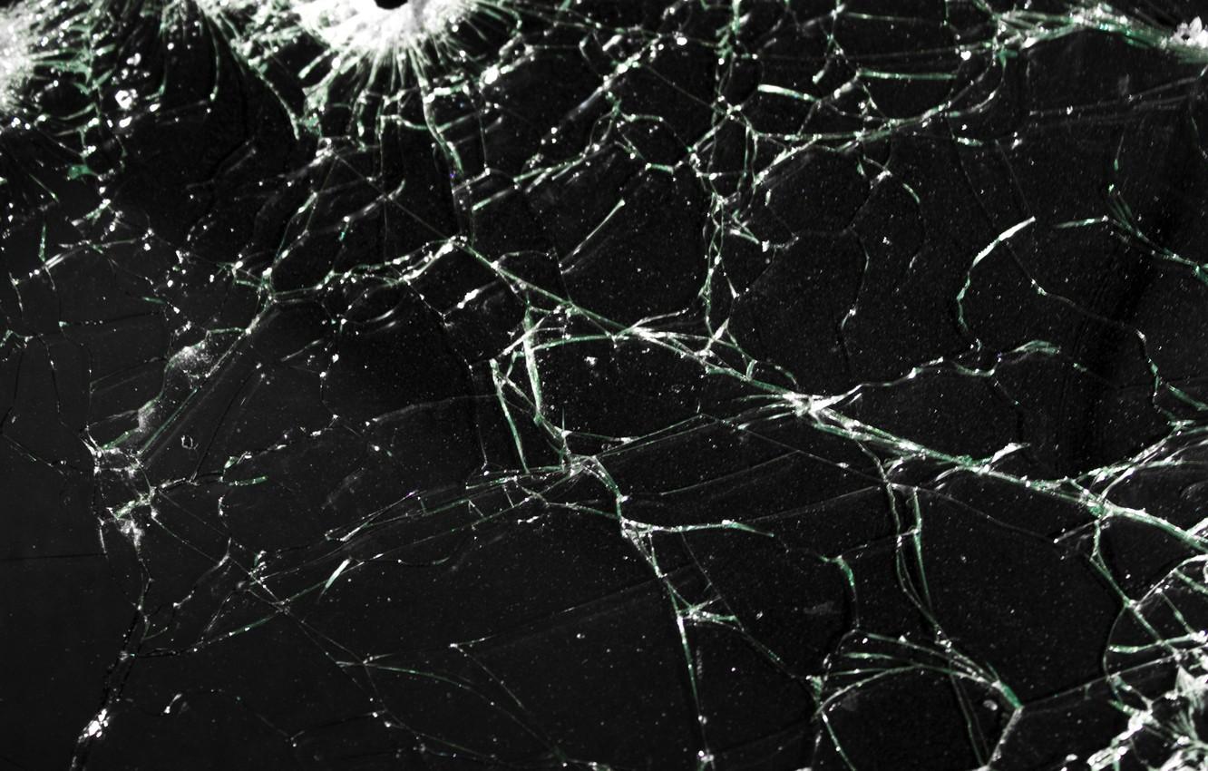 1332x850 Wallpaper glass, texture, broken glass, crack image for desktop, section текстуры