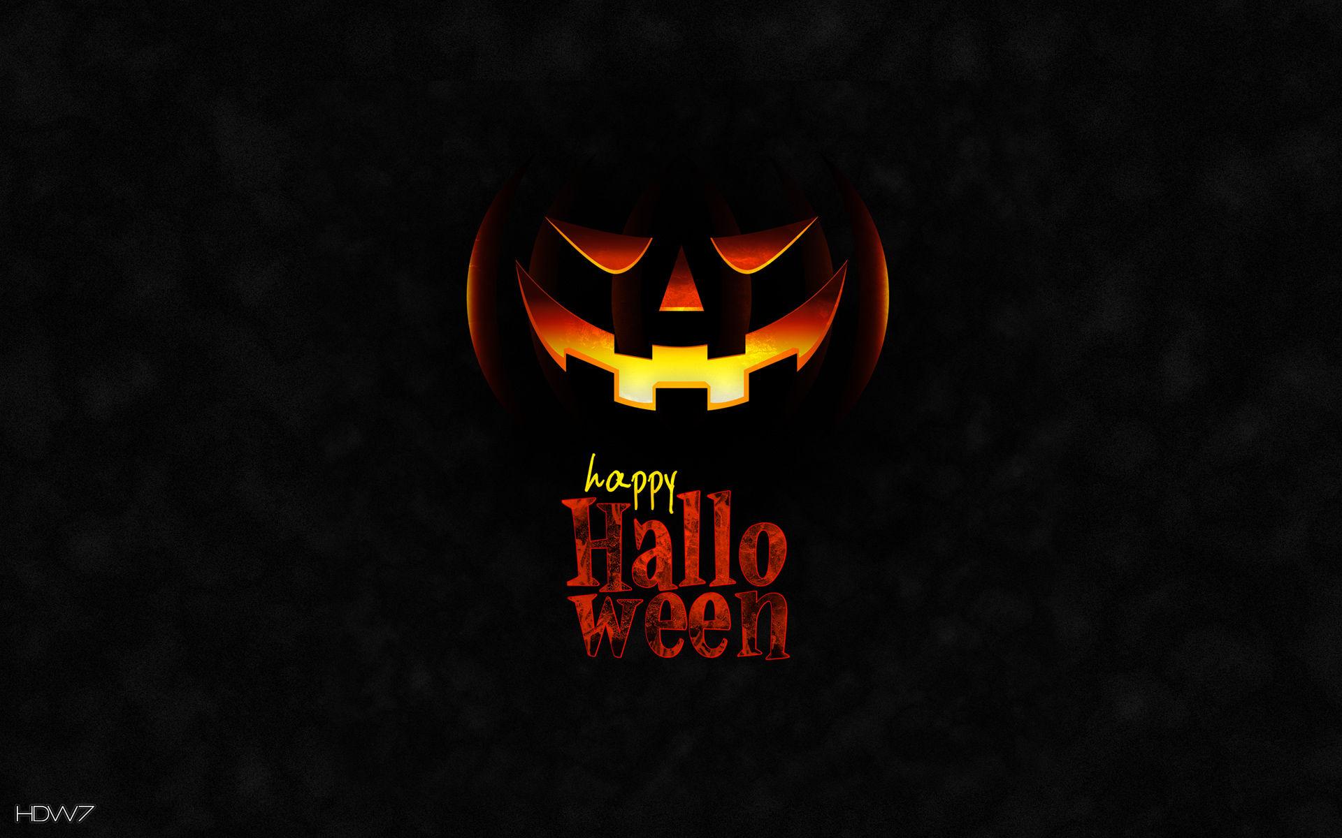 1920x1200 happy halloween evil pumpkin jack o lantern dark holiday. HD wallpaper gallery