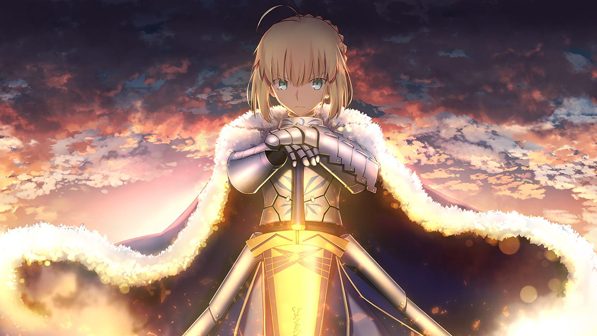 1920x1080 17++ Wallpaper HD Anime Saber