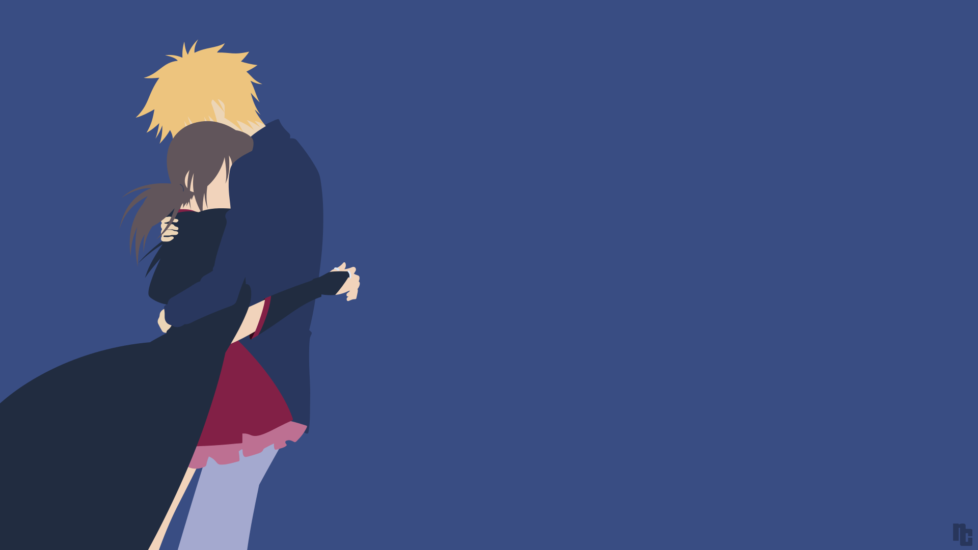 1920x1080 Misaki & Usui Embrace Sama! HD Anime Wallpaper