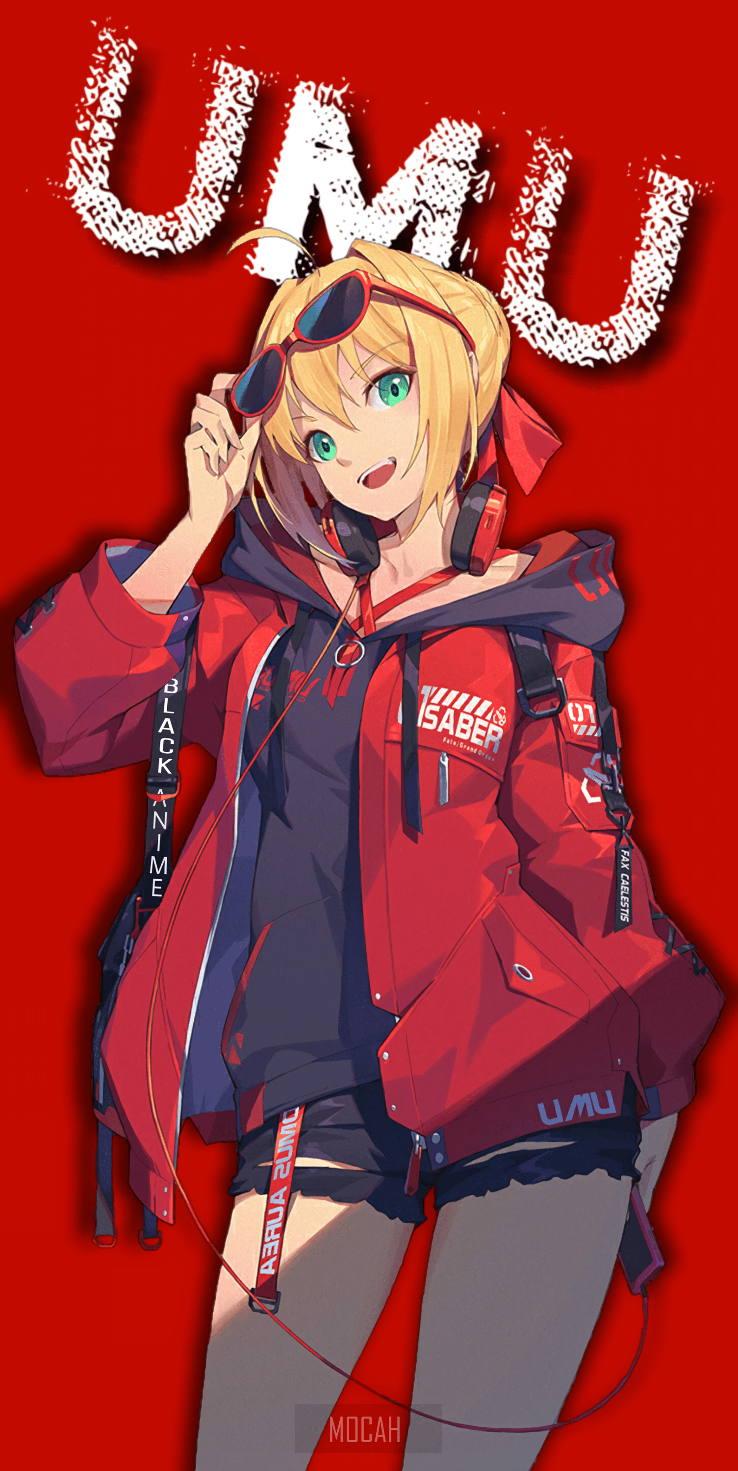 1505x3000 Saber, Nero Claudius, Fate Series, anime girl, anime wallpaper 1080p, 1505x3000. Mocah HD Wallpaper