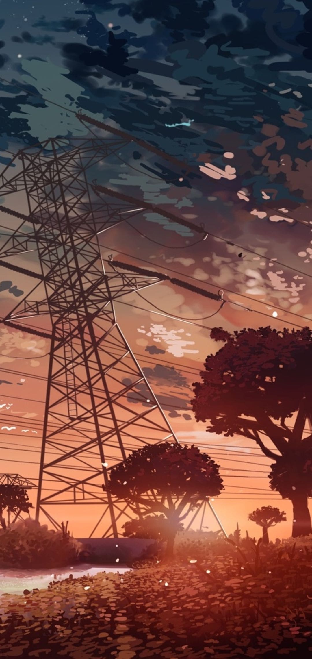 1080x2280 Anime Scenery Wallpaper Free Anime Scenery Wallpaper Download