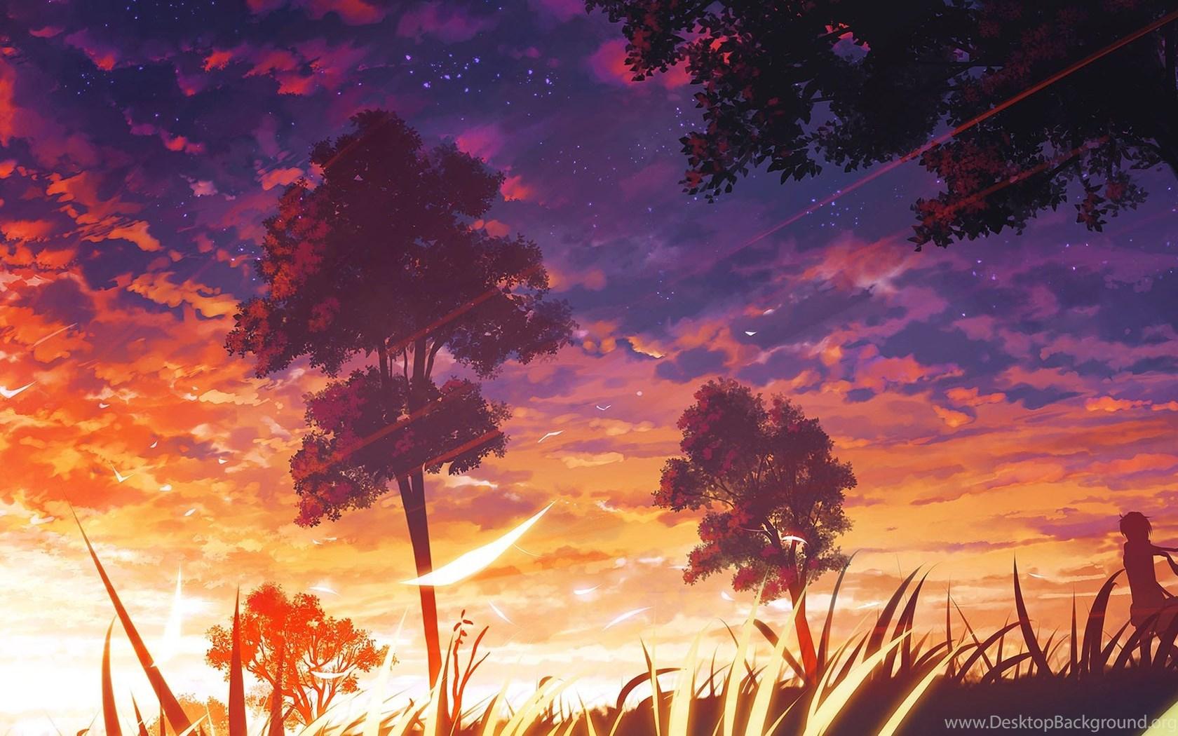 1680x1050 Beautiful Anime Scenery Wallpaper HD Wallpaper Desktop Background