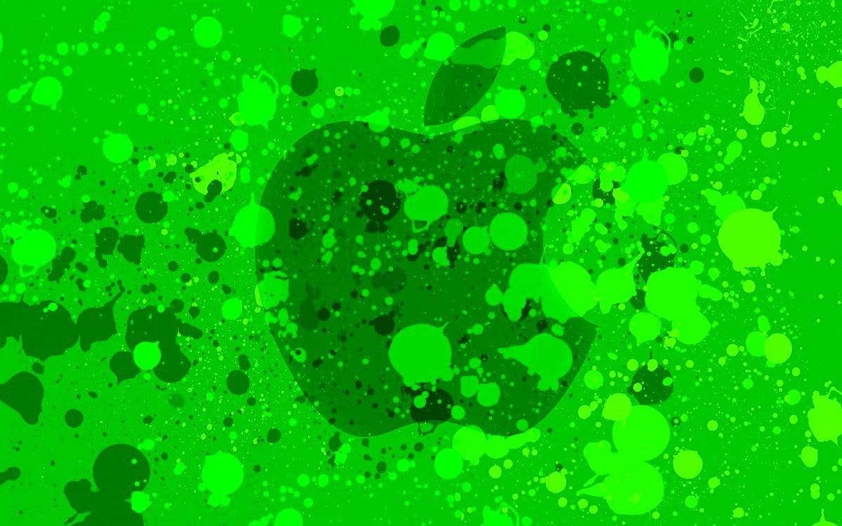 1200x750 Background Green, Apple Logo, Nature. Best Free photo