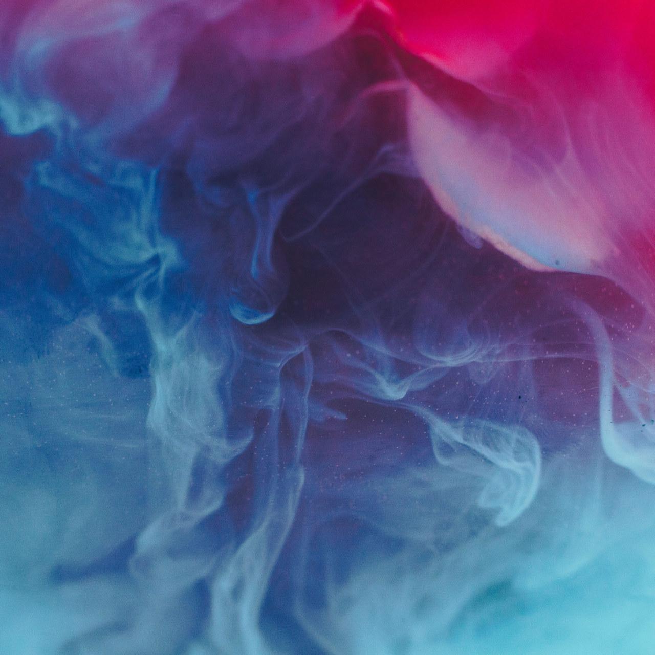 1280x1280 Wallpaper Red And Gray Smoke Bomb, Color, Colour, Abstract • Wallpaper For You HD Wallpaper For Desktop & Mobile