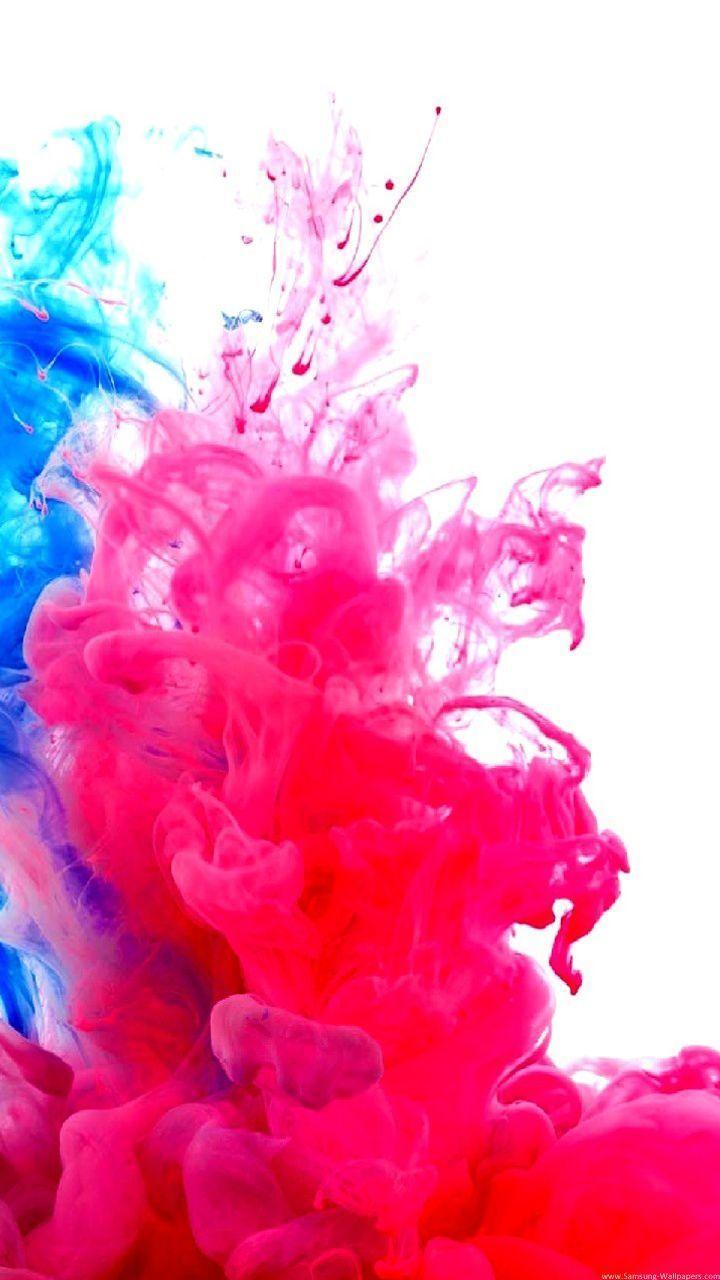 720x1280 Pink Smoke Wallpaper