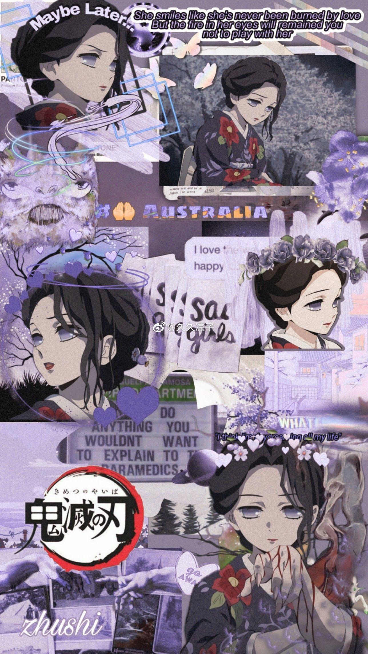 1288x2289 Tamayo. Anime demon, Anime background, Aesthetic anime